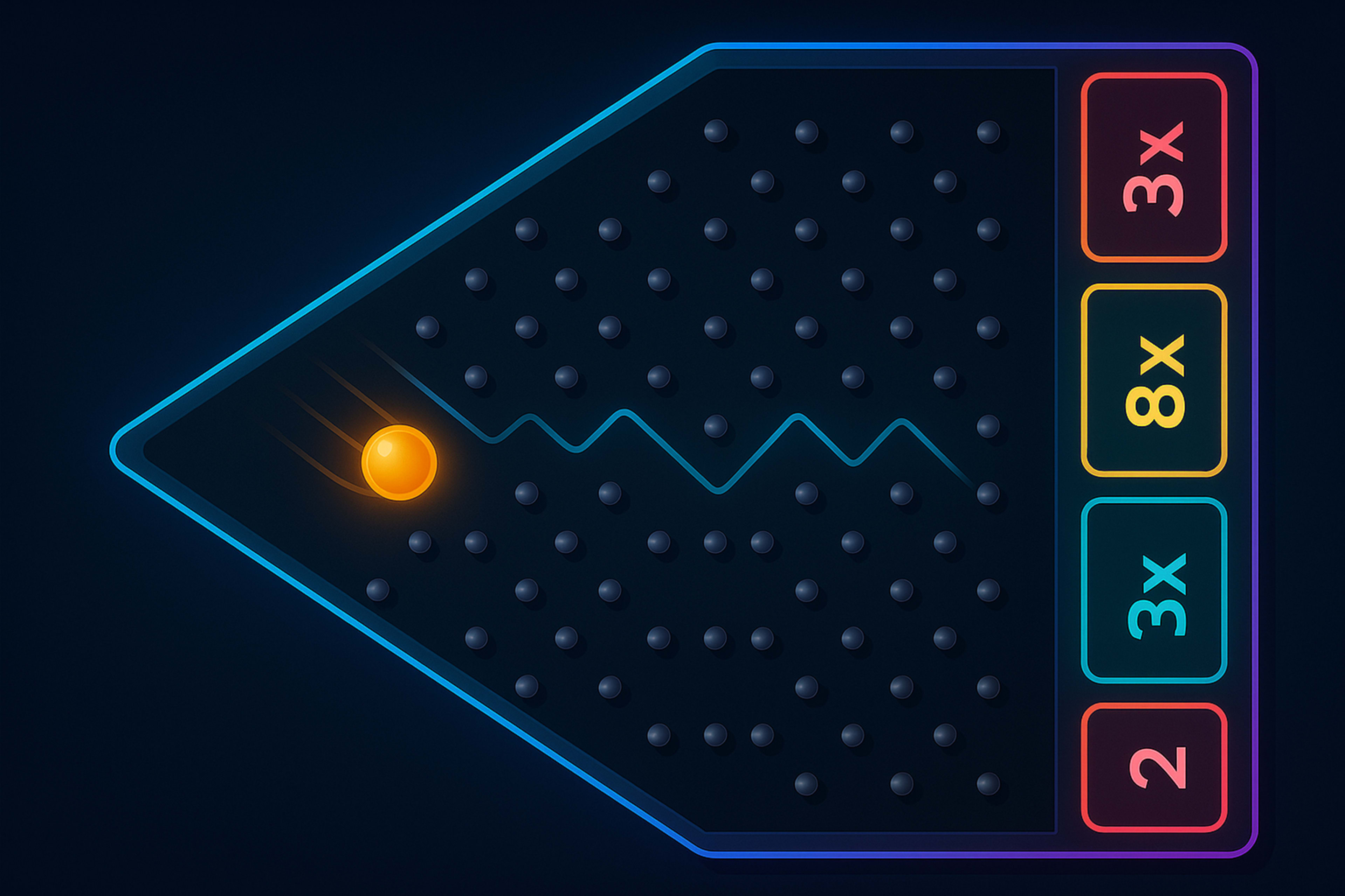 Plinko Strategies: How to Choose Rows and Multipliers image
