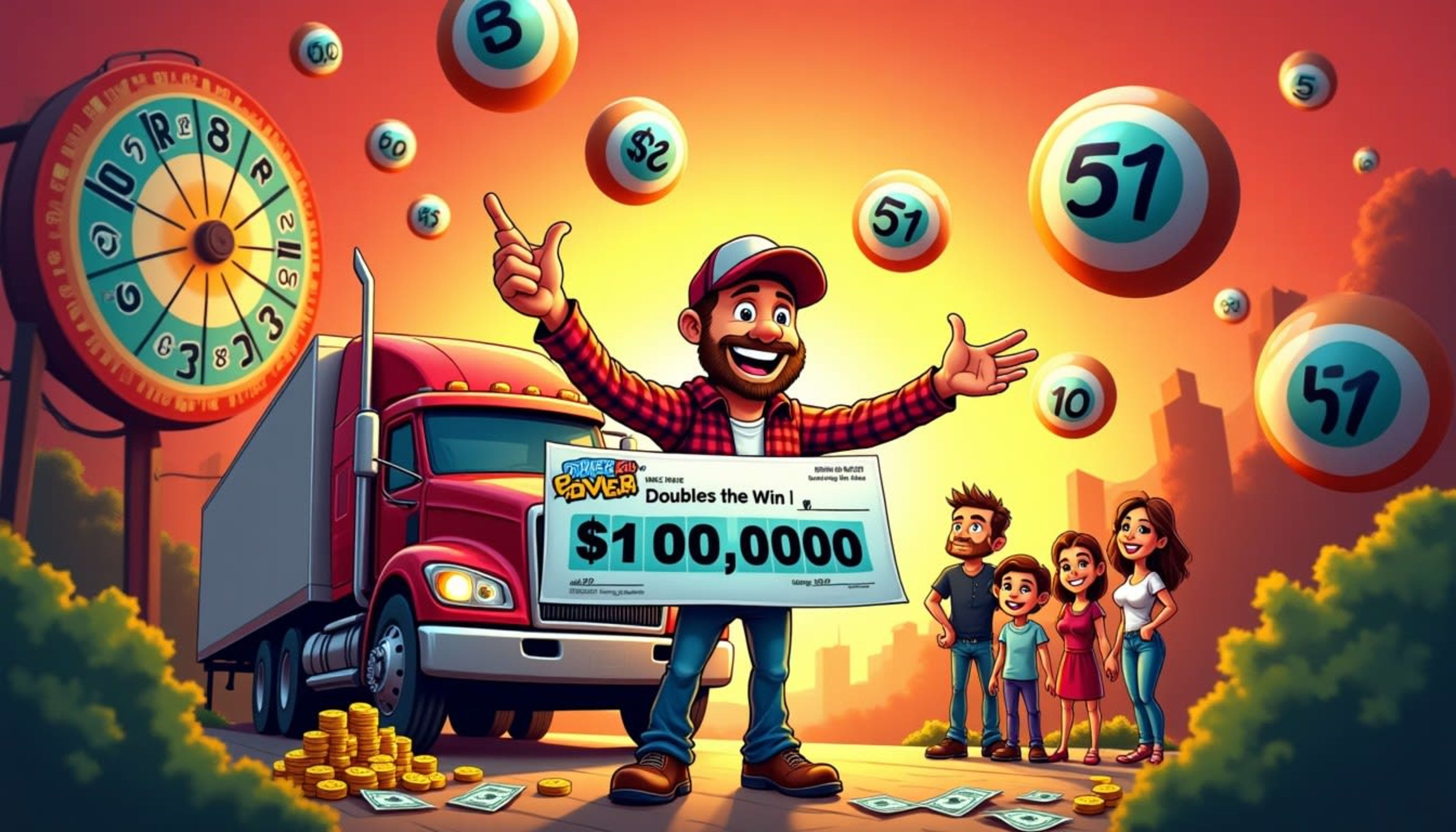 Truck Driver's $100K Powerball Win: Luck Meets Dedication image
