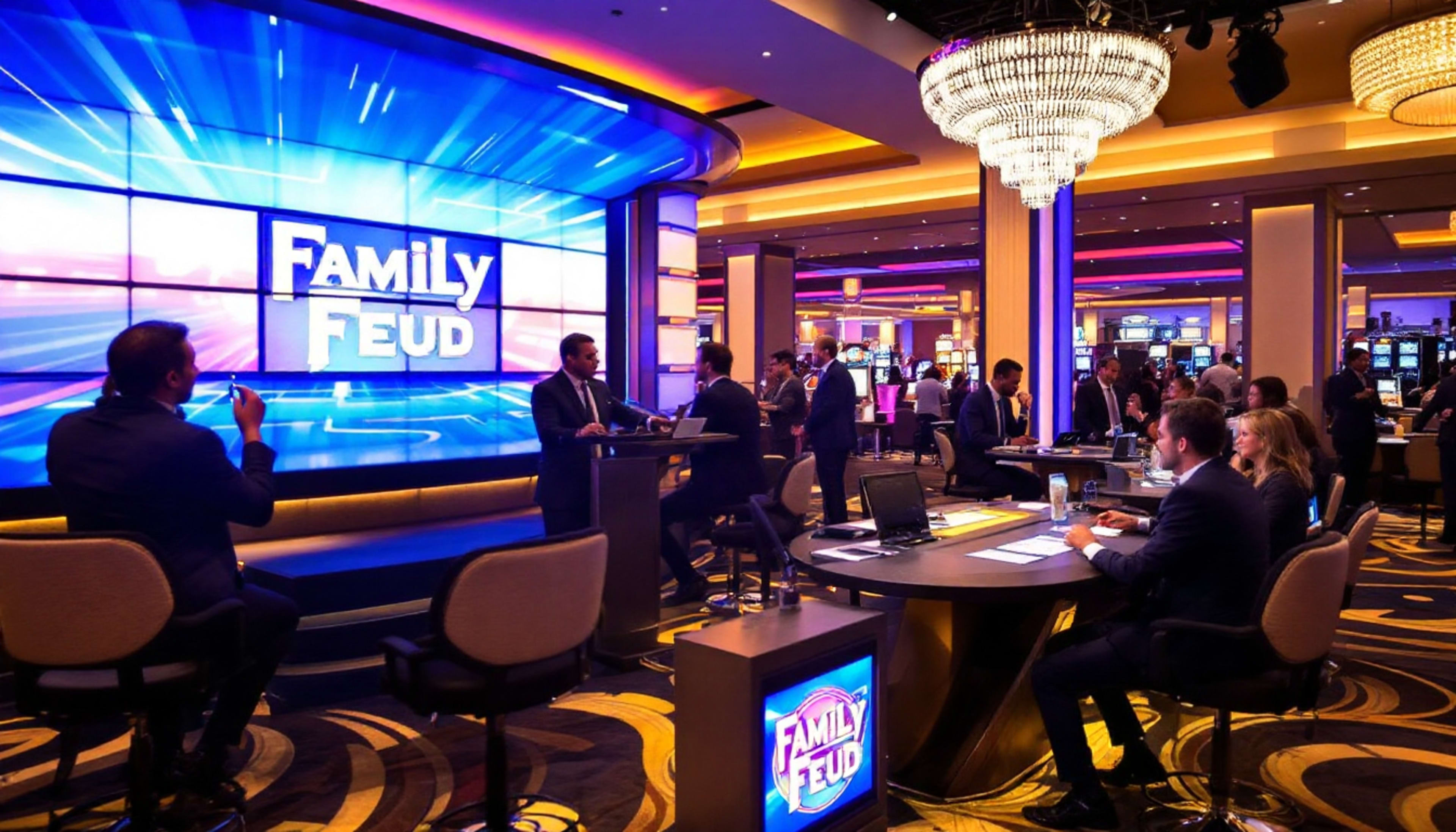 Playtech Launches Family Feud Live Casino in Las Vegas image