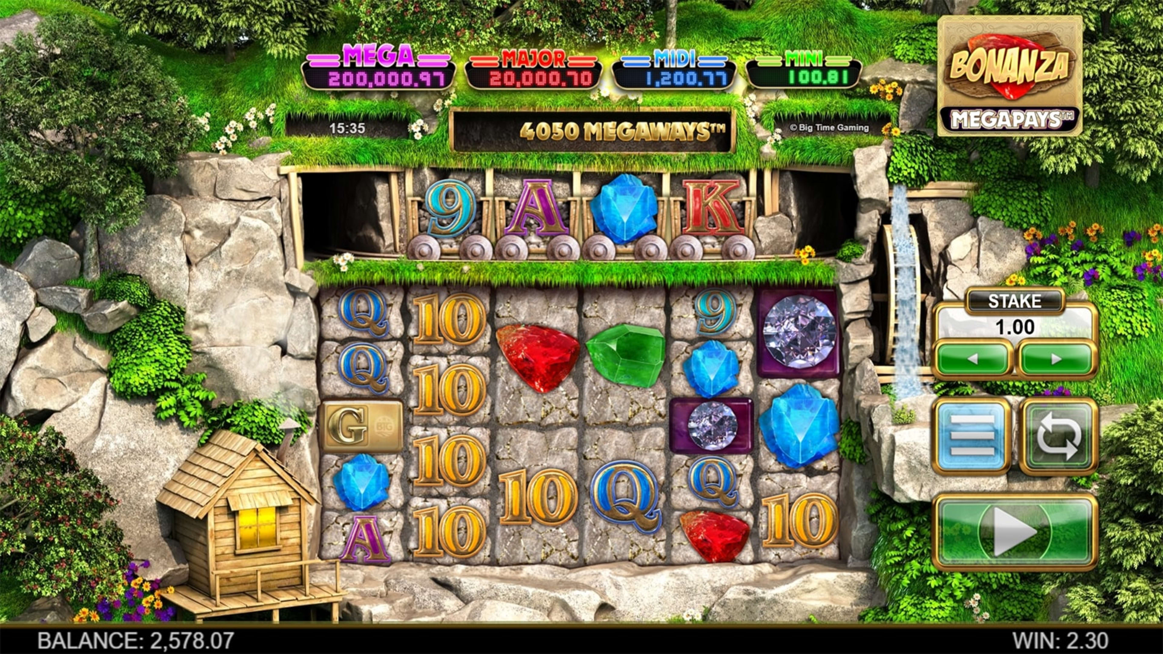 bonanza megapays slot btc
