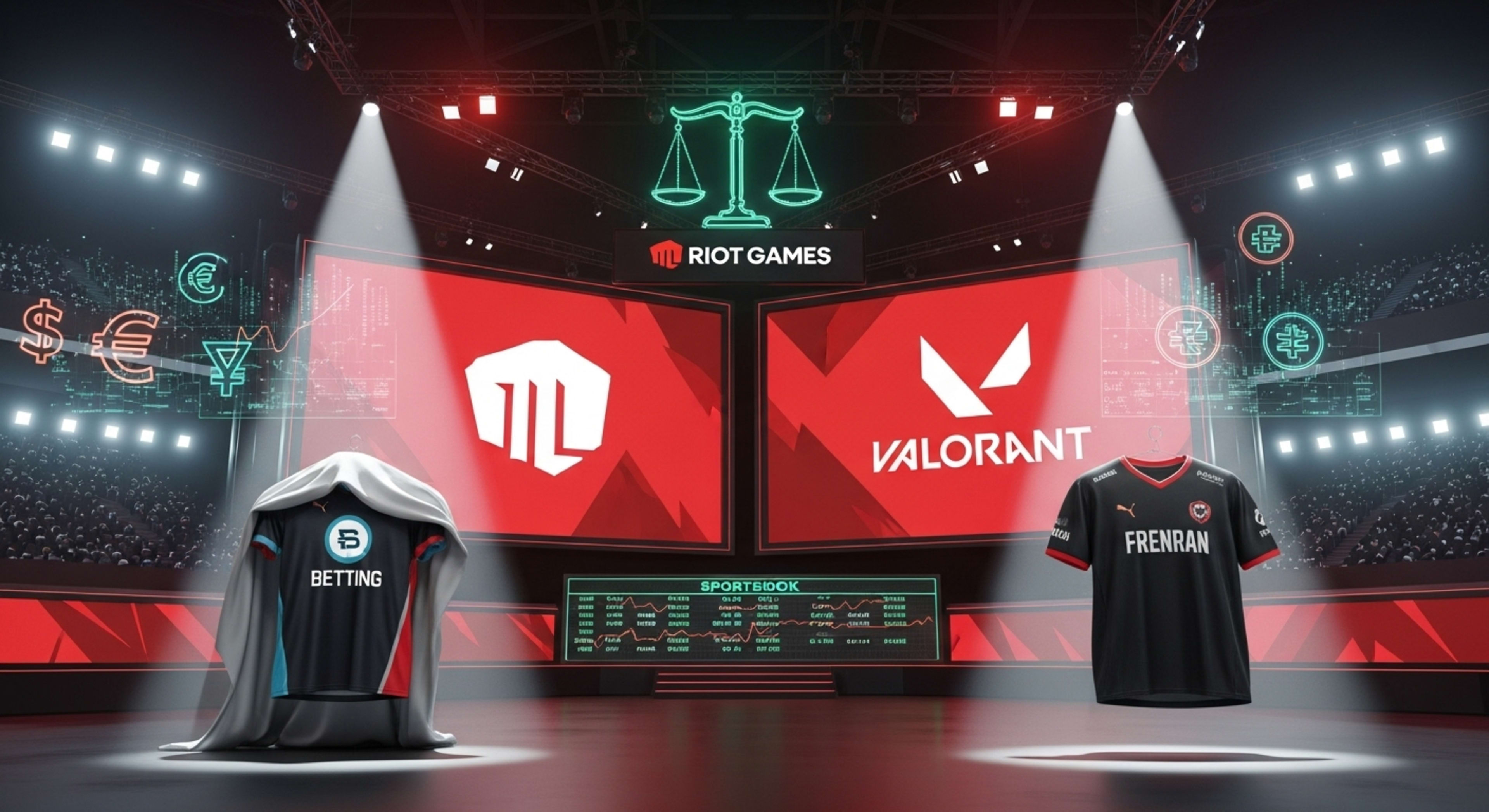 Riot Games Opens Betting Sponsorships for LoL and Valorant Teams