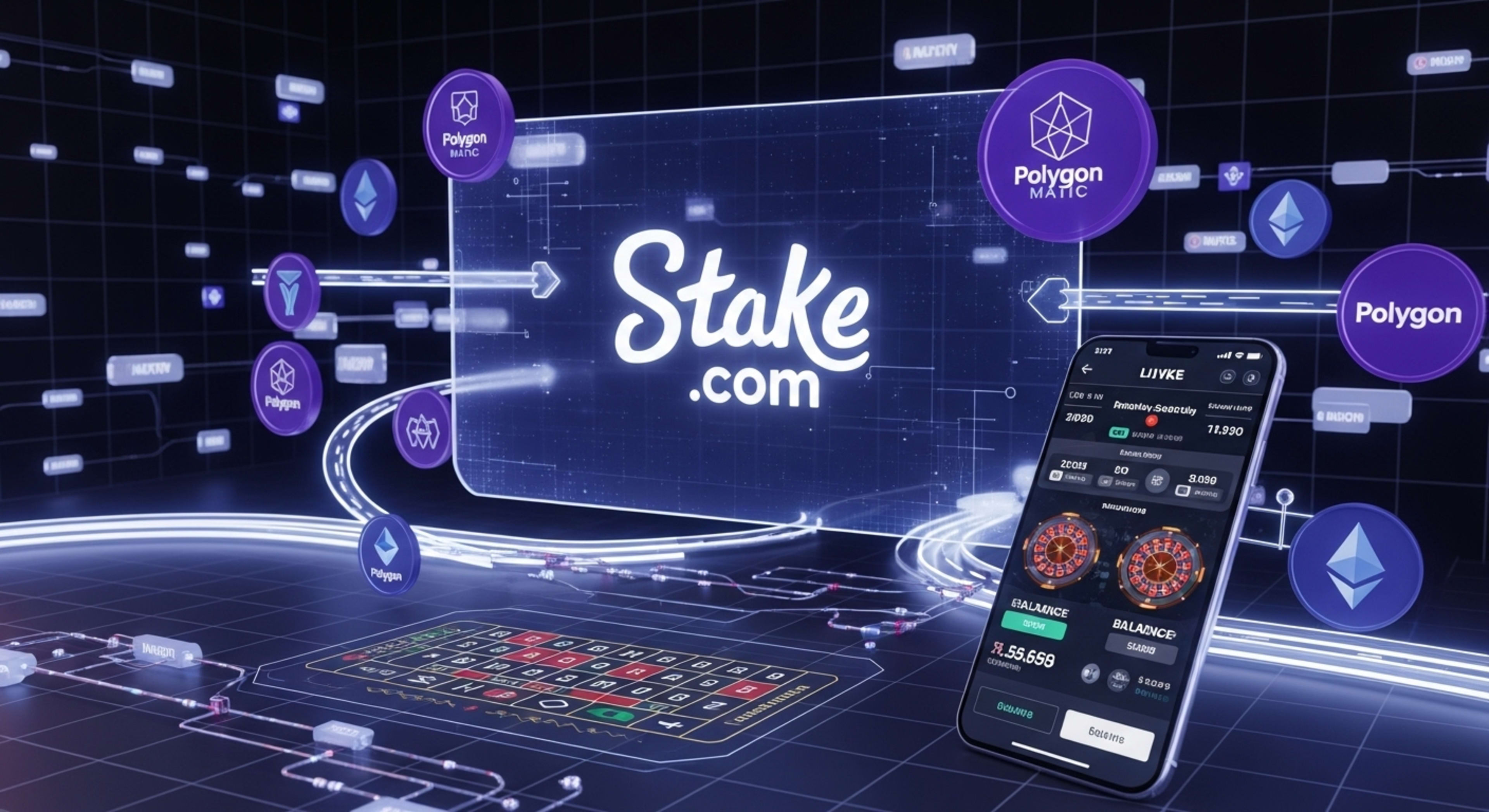 Stake.com Launches Polygon Network Support