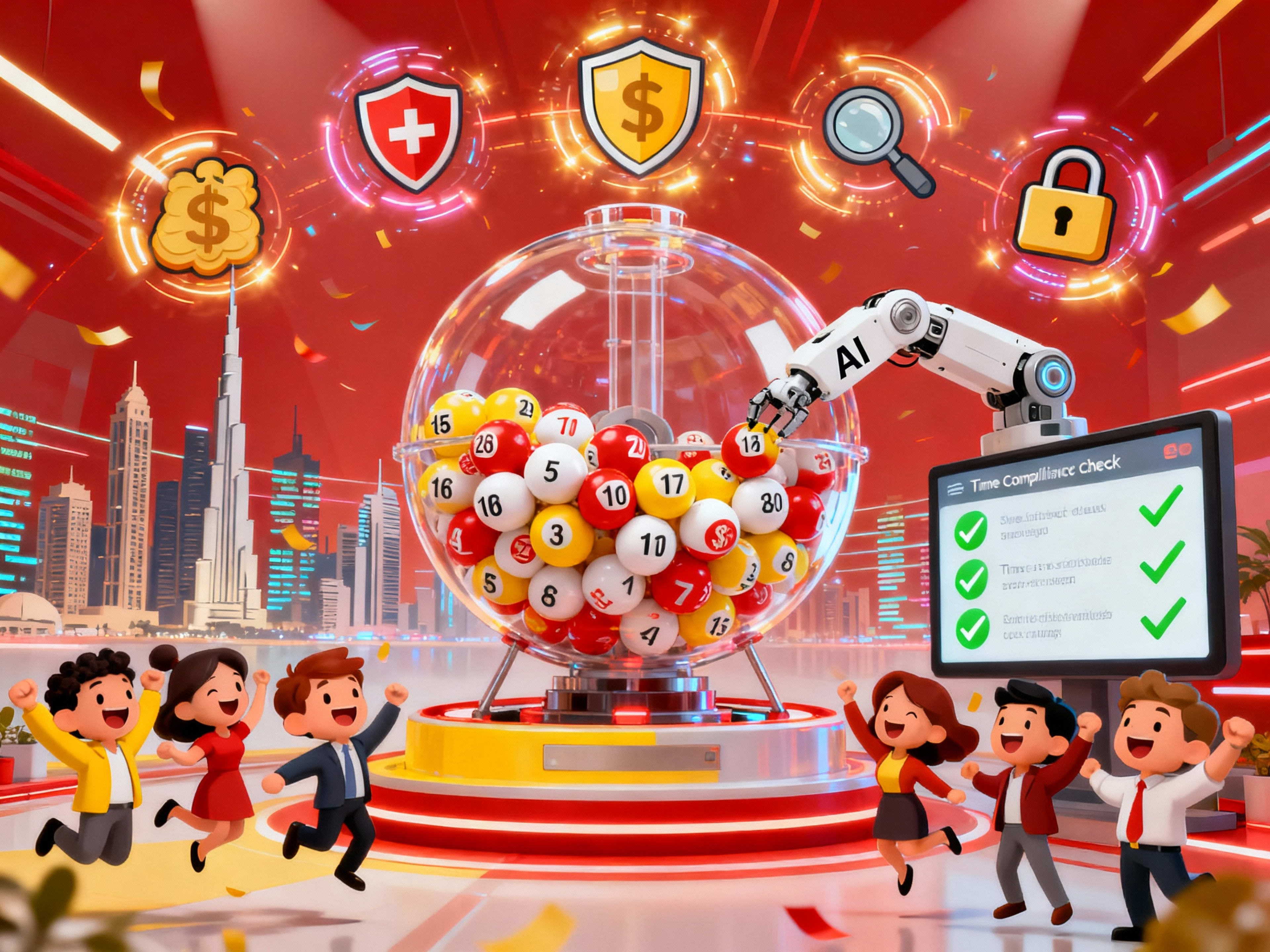 UAE Lottery's new AI partnership