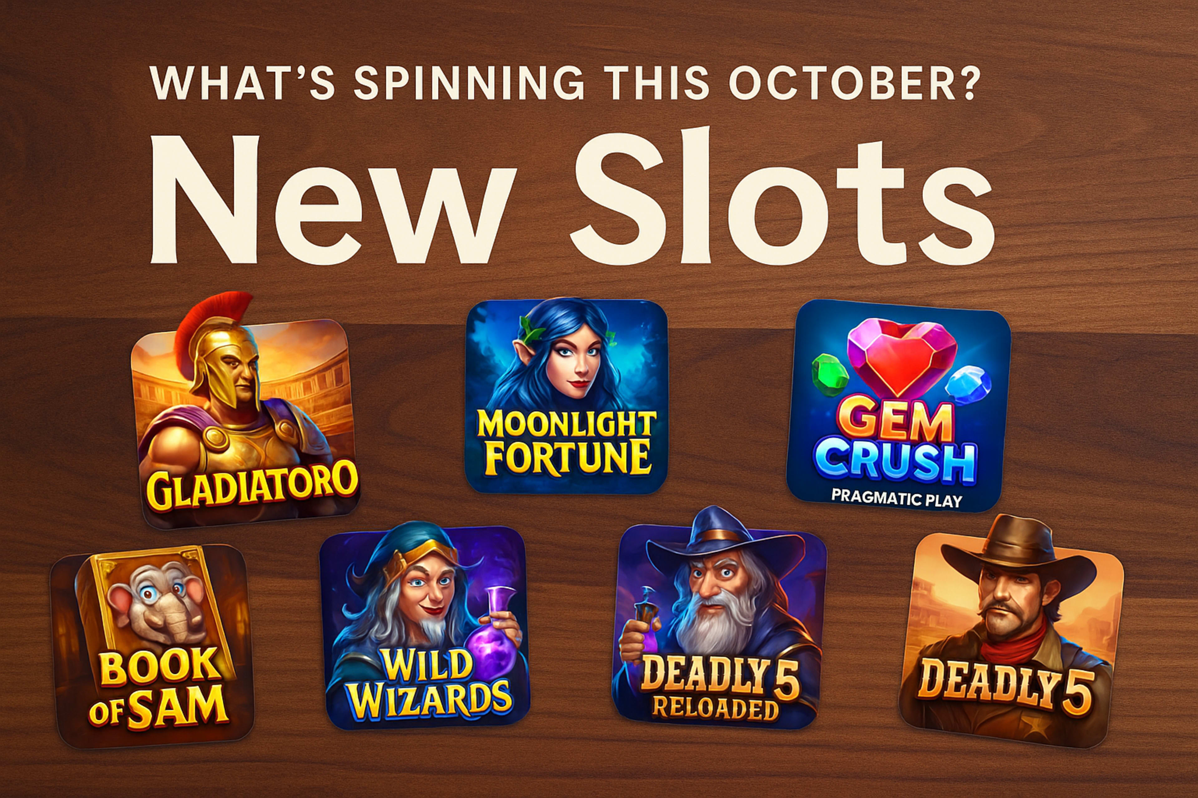 Hottest new releases on the slot industry this october