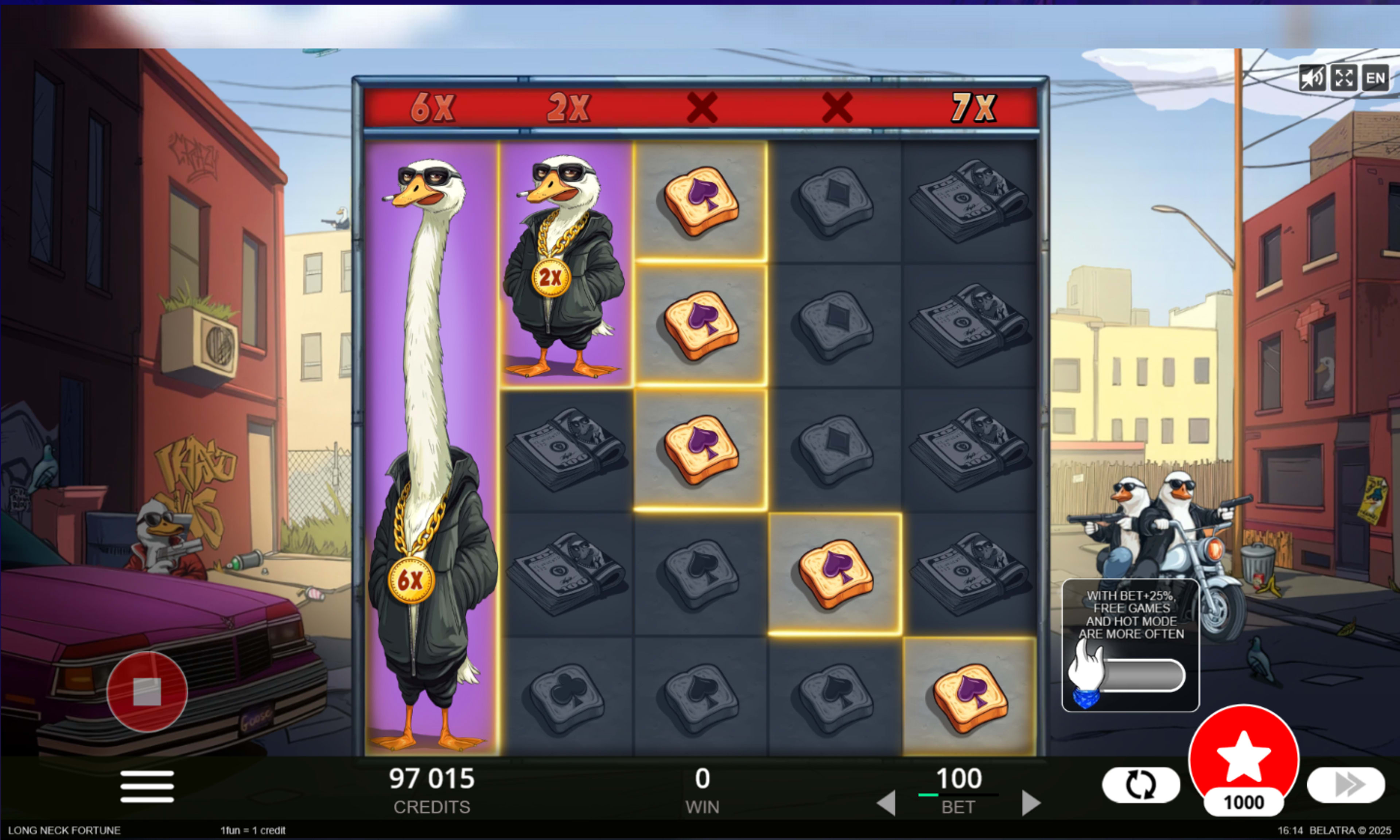 Best bonus features at Long Neck Fortune 