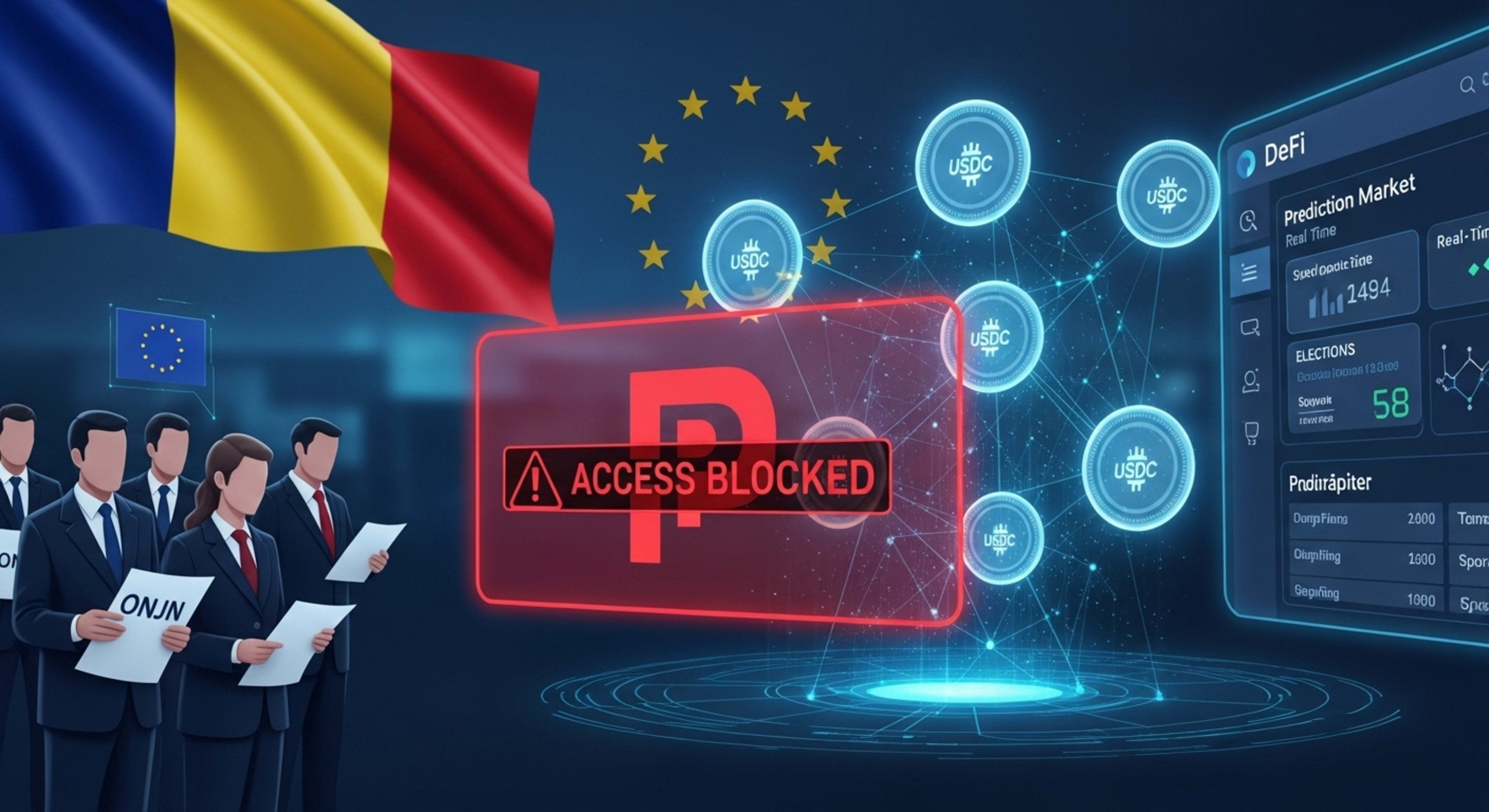 Romania Blacklists Polymarket as Illegal Gambling