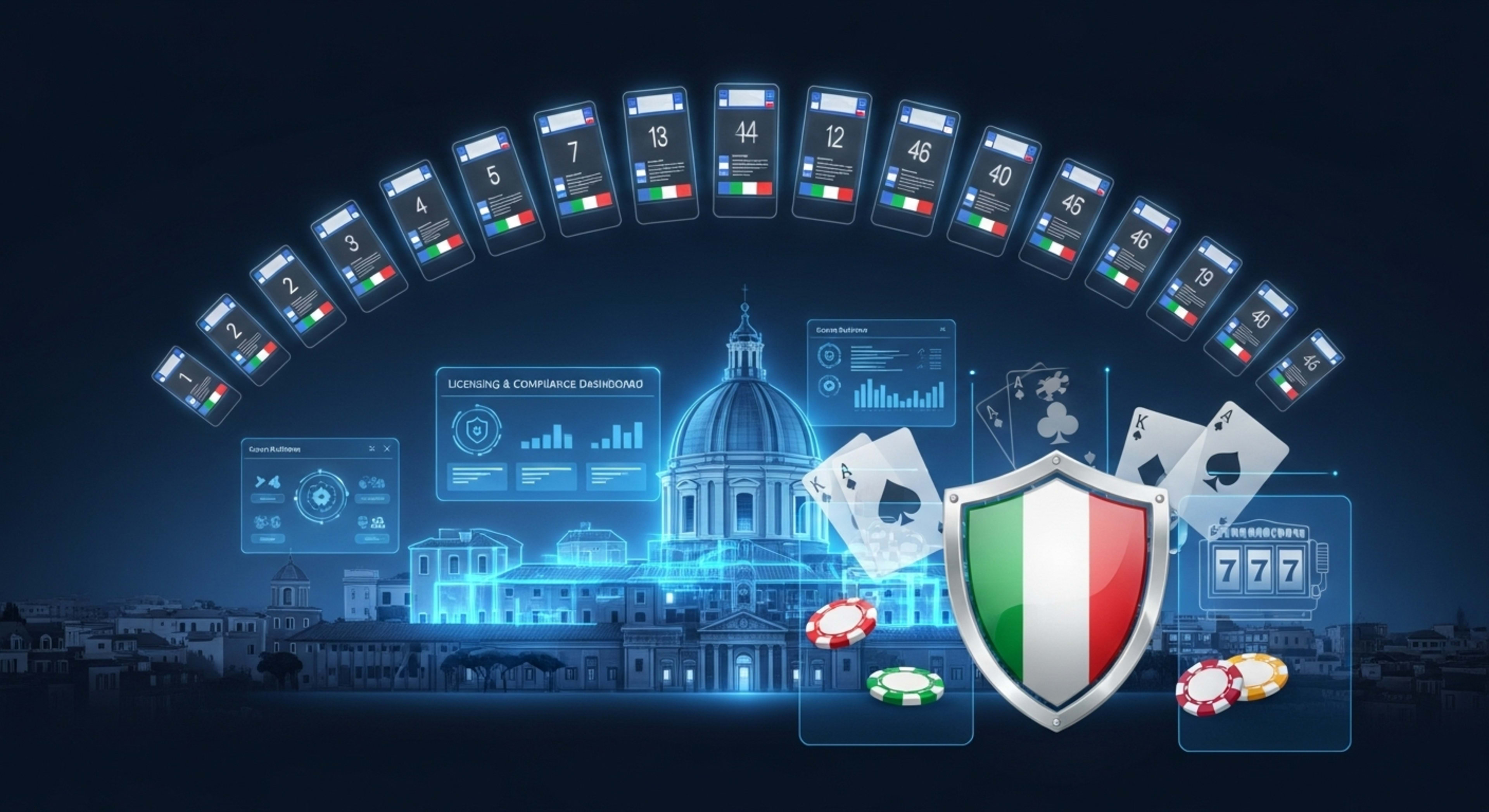 Italy Awards 46 New Online Gambling Concessions