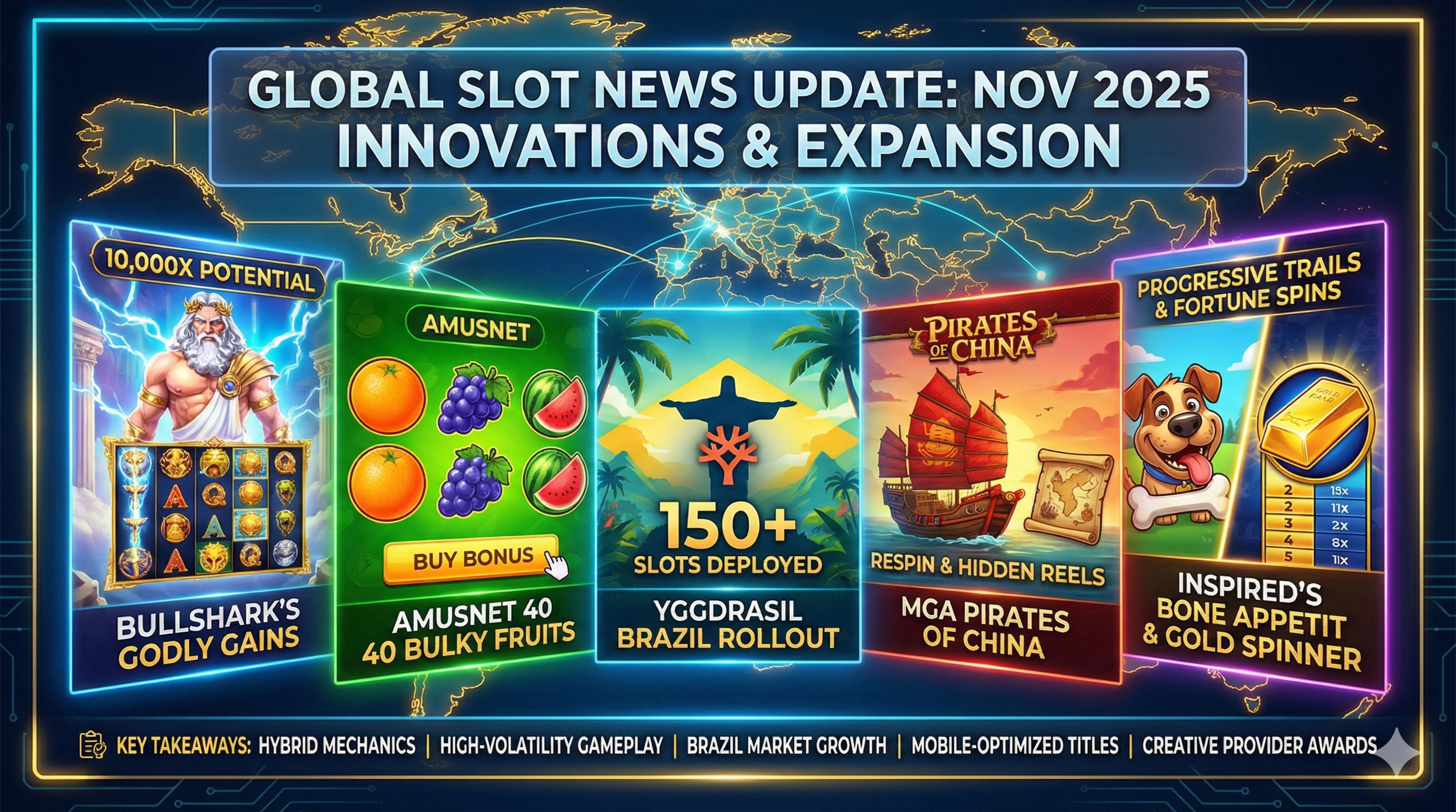 Latest in online slots: Top provider releases this week