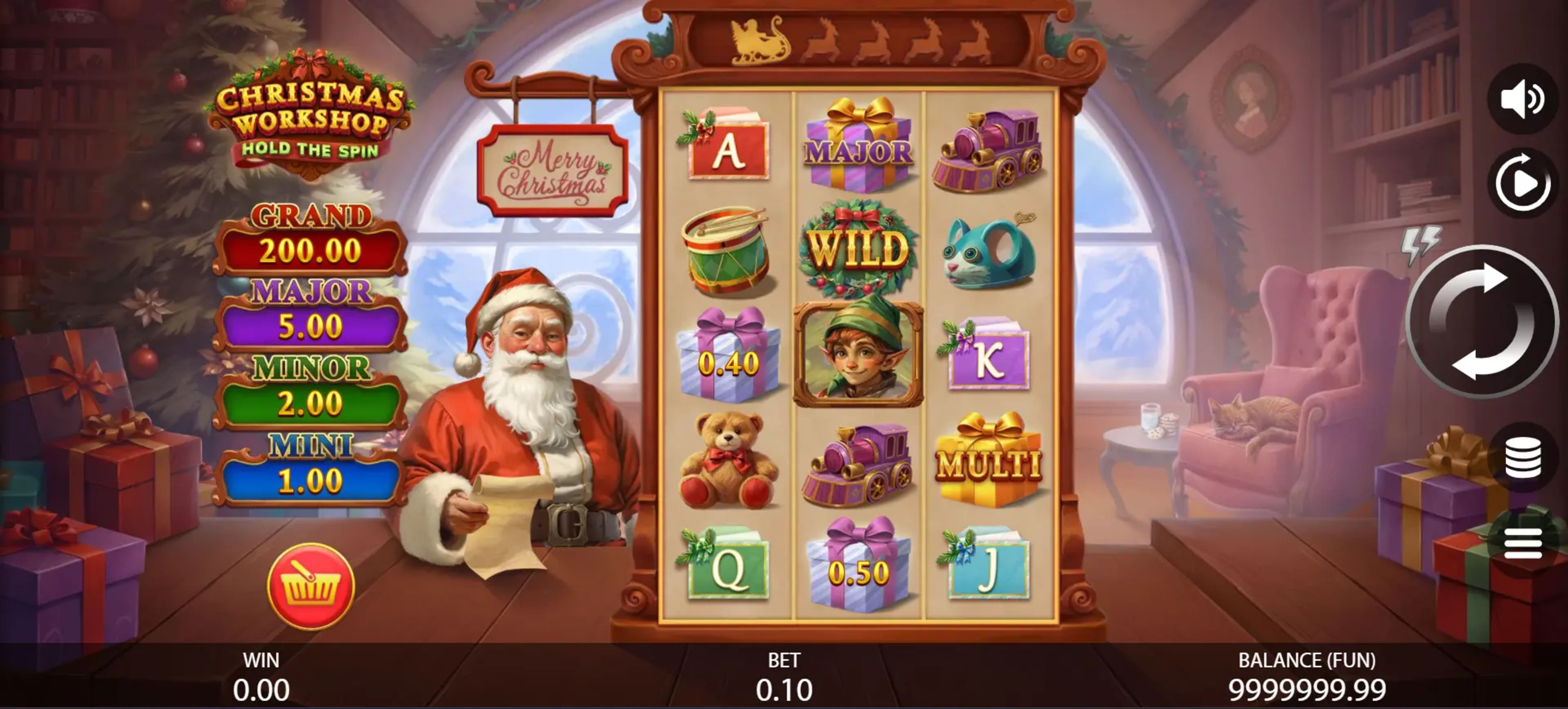 Soft lighting, handcrafted toys, warm wood textures, falling snow, and vintage festive charm