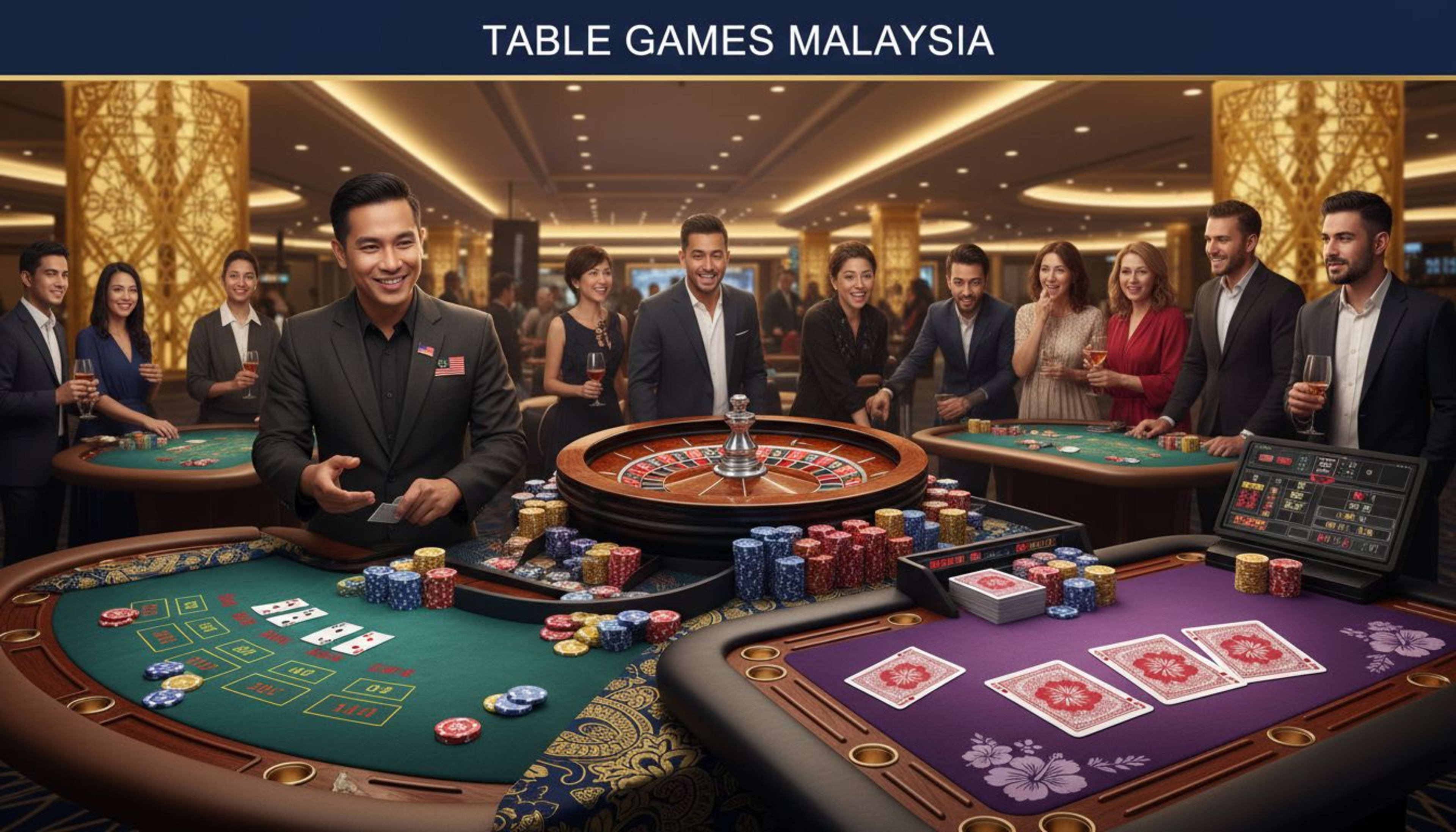 Top 10 Casino Table Games in Malaysia image