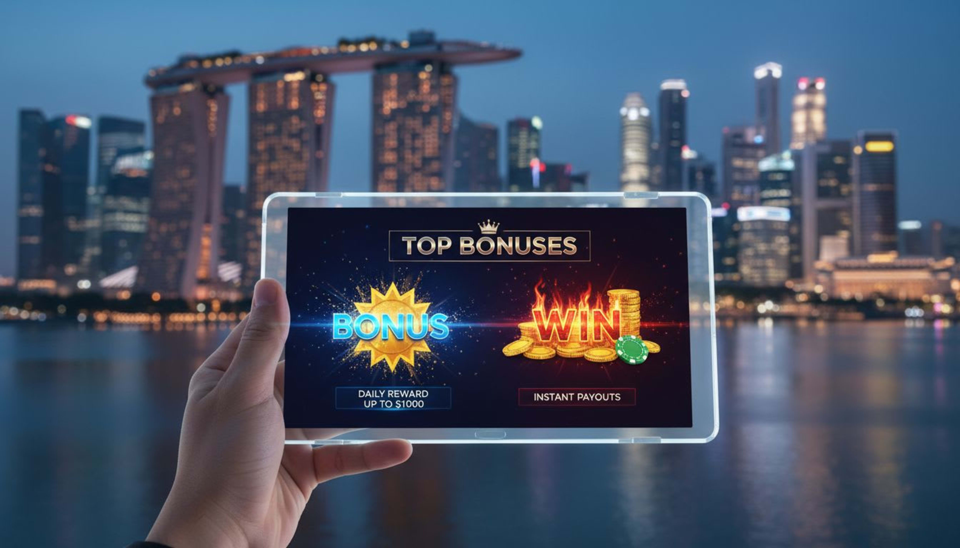 Top Online Casino Bonus Offers in Singapore for 2026 image