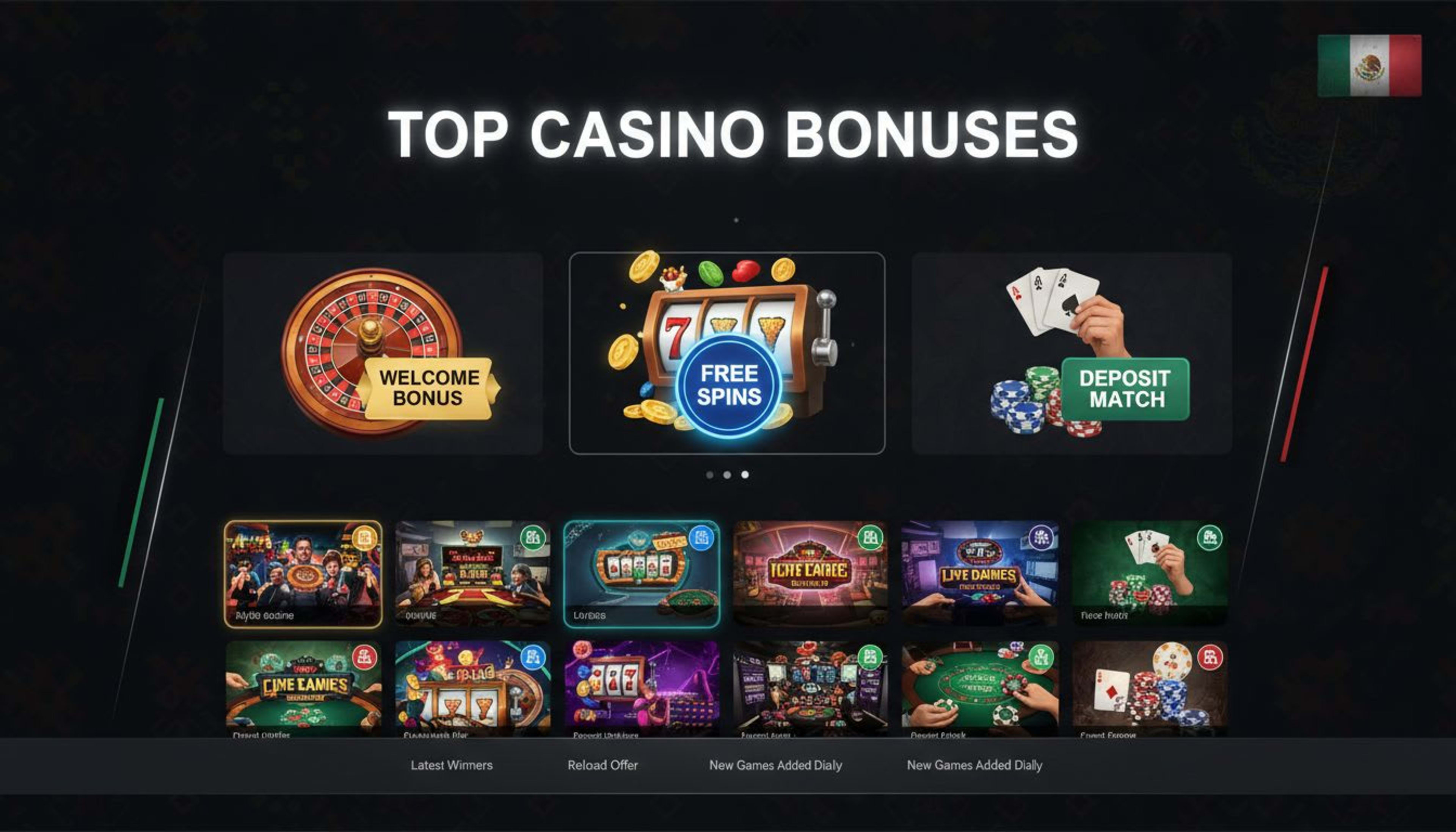 Top Online Casino Bonus Offers in Mexico for 2026 image