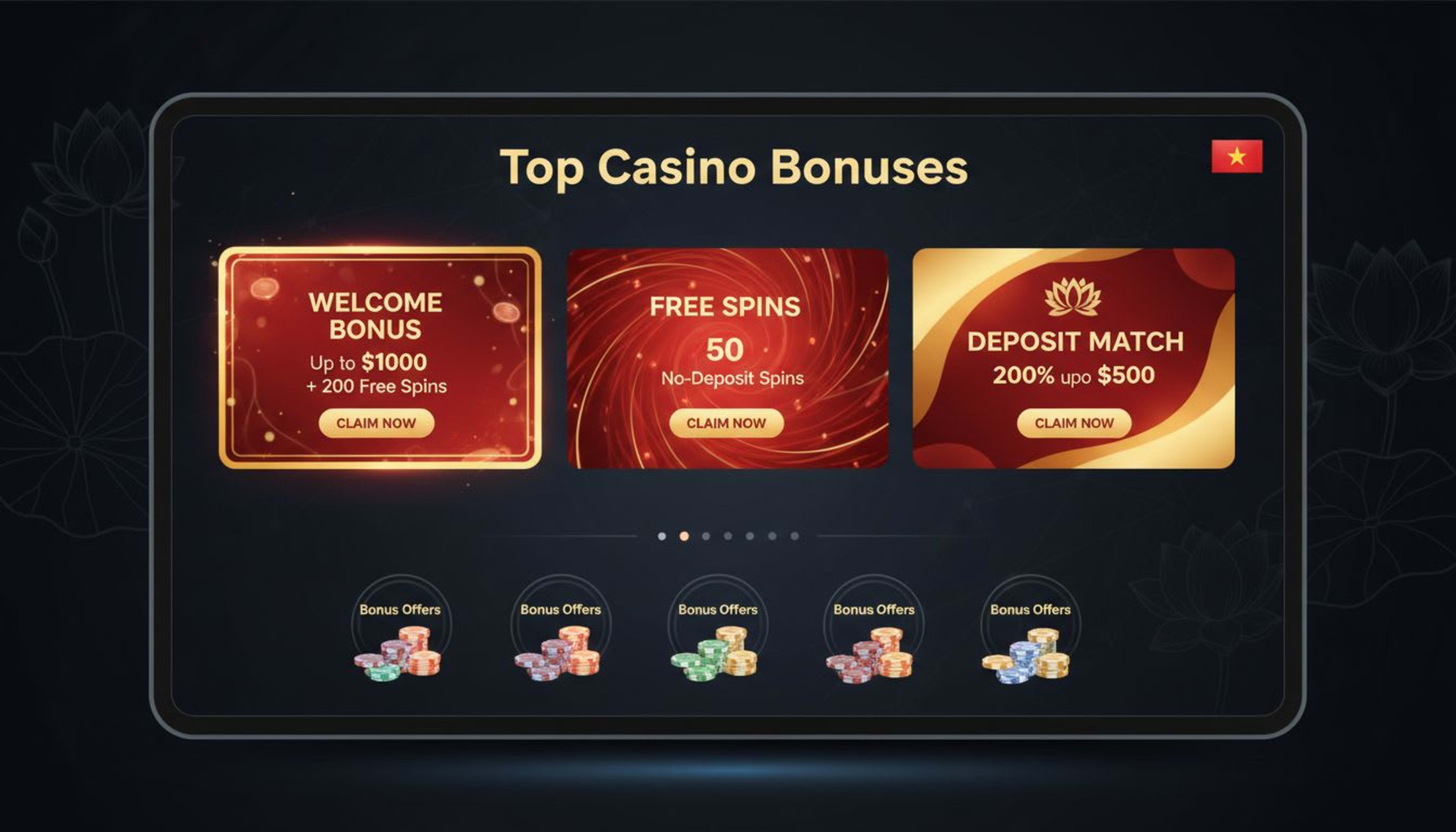 Top Online Casino Bonus Offers in Vietnam for 2026 image