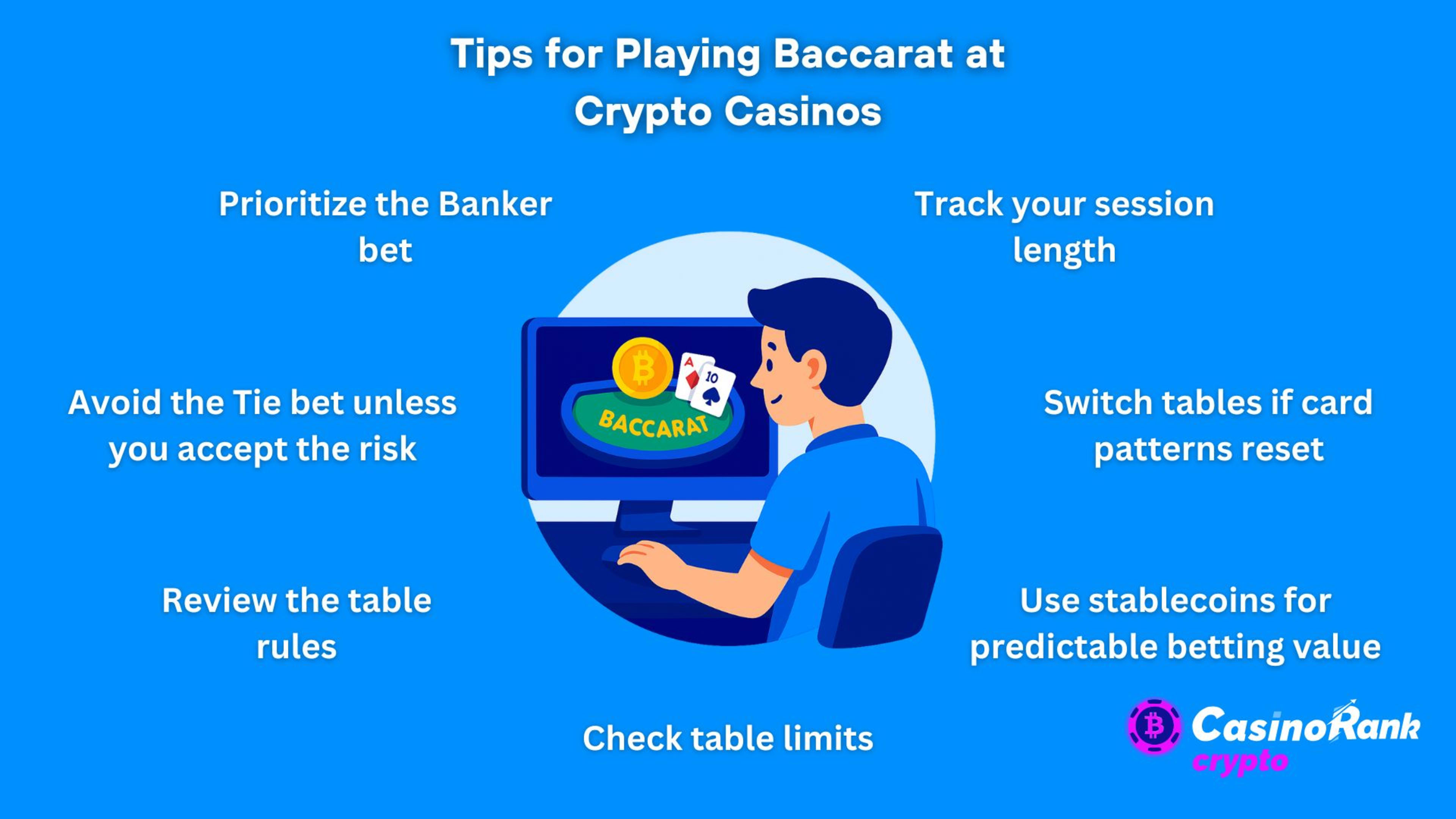 tips for playing baccarat at crypto casinos
