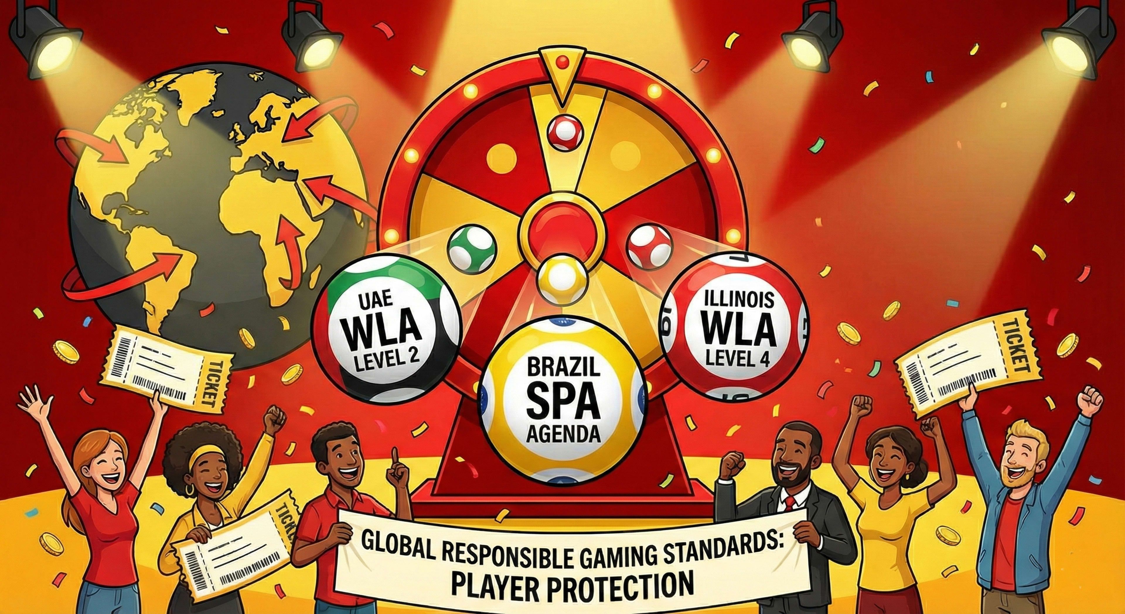 UAE and Illinois operators achieve or maintain top-tier World Lottery Association responsible gaming certifications, reinforcing international standards