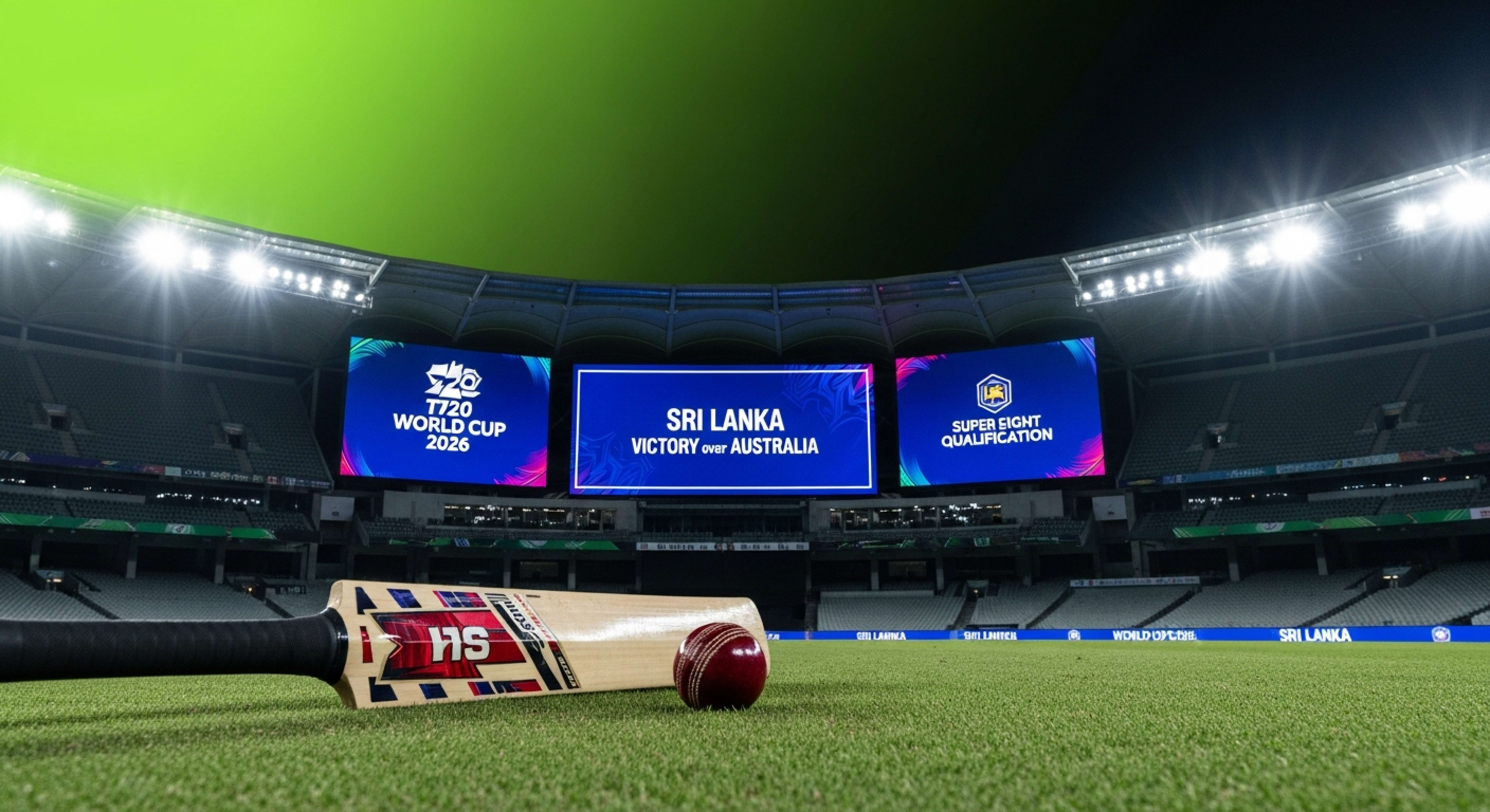 Sri Lanka crush Australia, Super Eight sealed