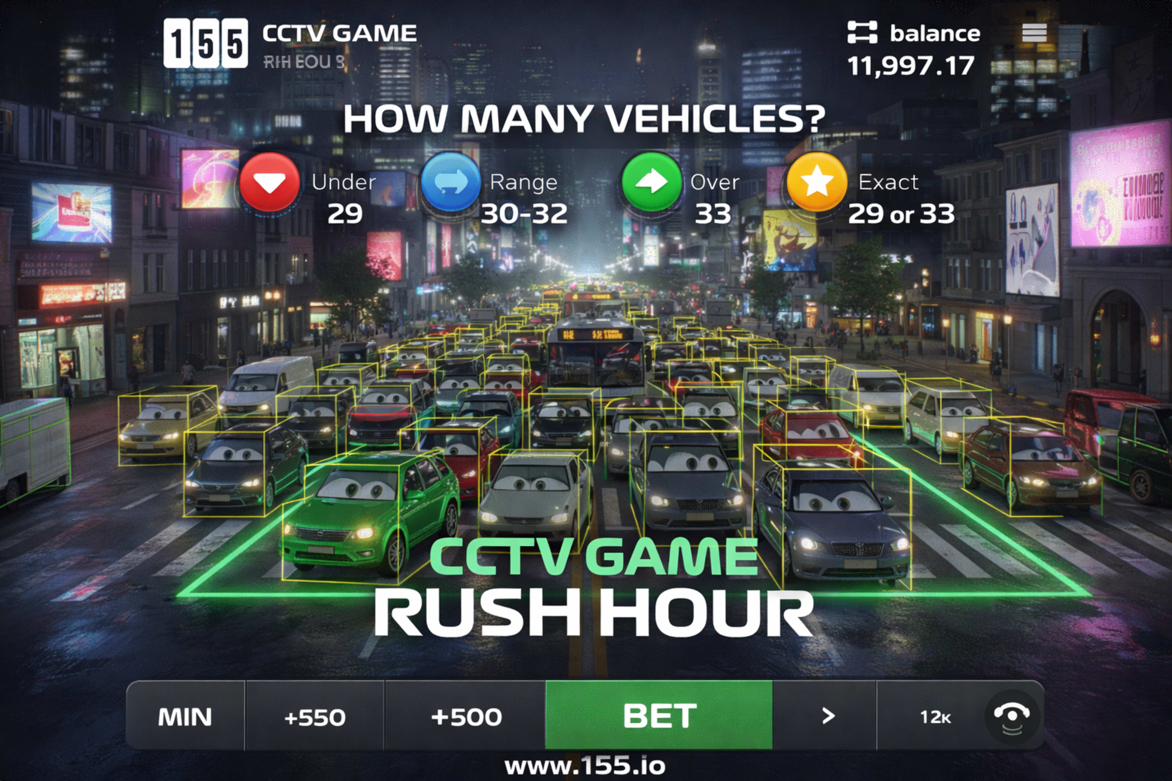155.io Launches Rush Hour at Online Casinos | Real-World Gameplay