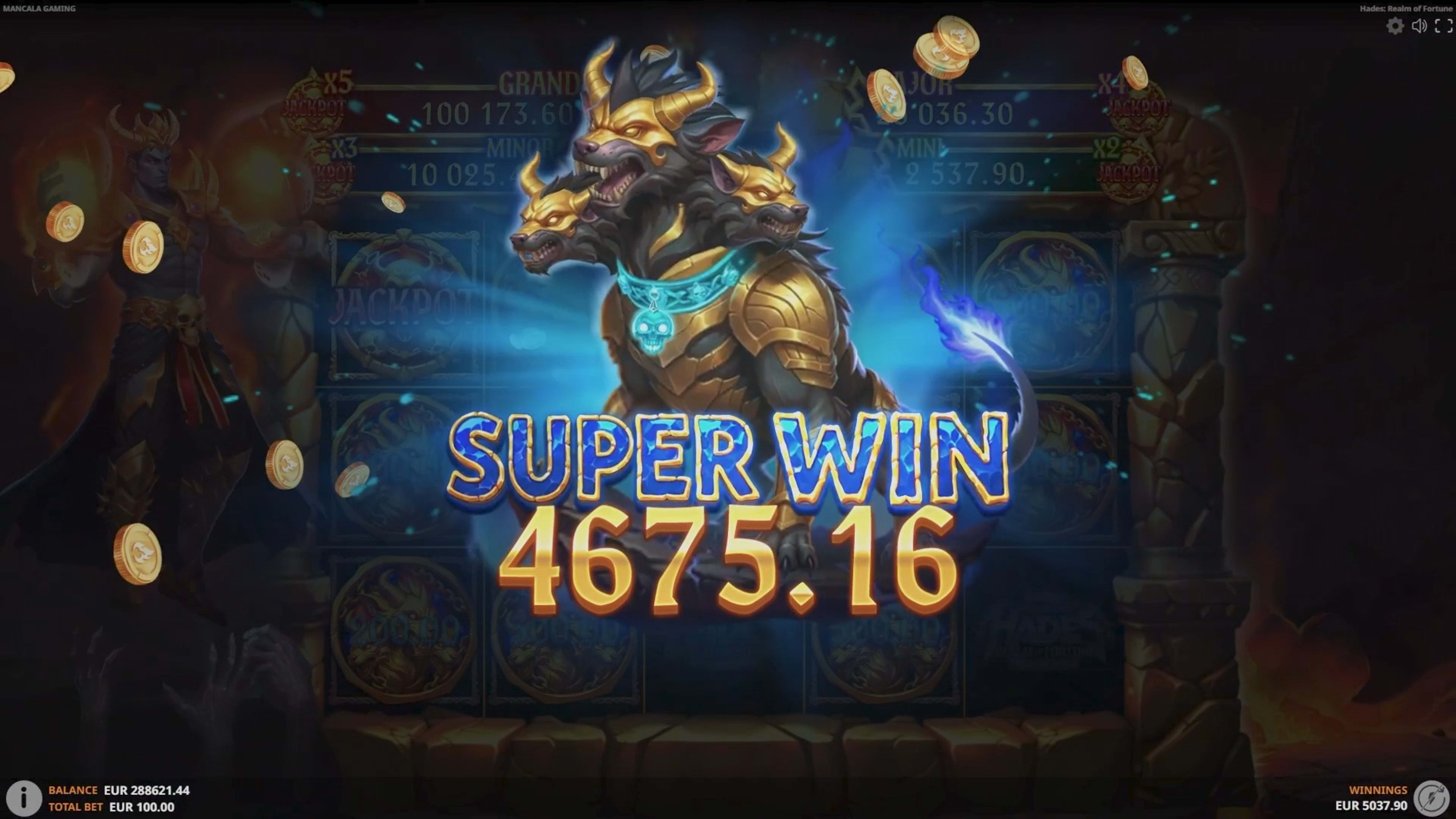 The biggest wins happen when jackpot symbols cluster during the bonus