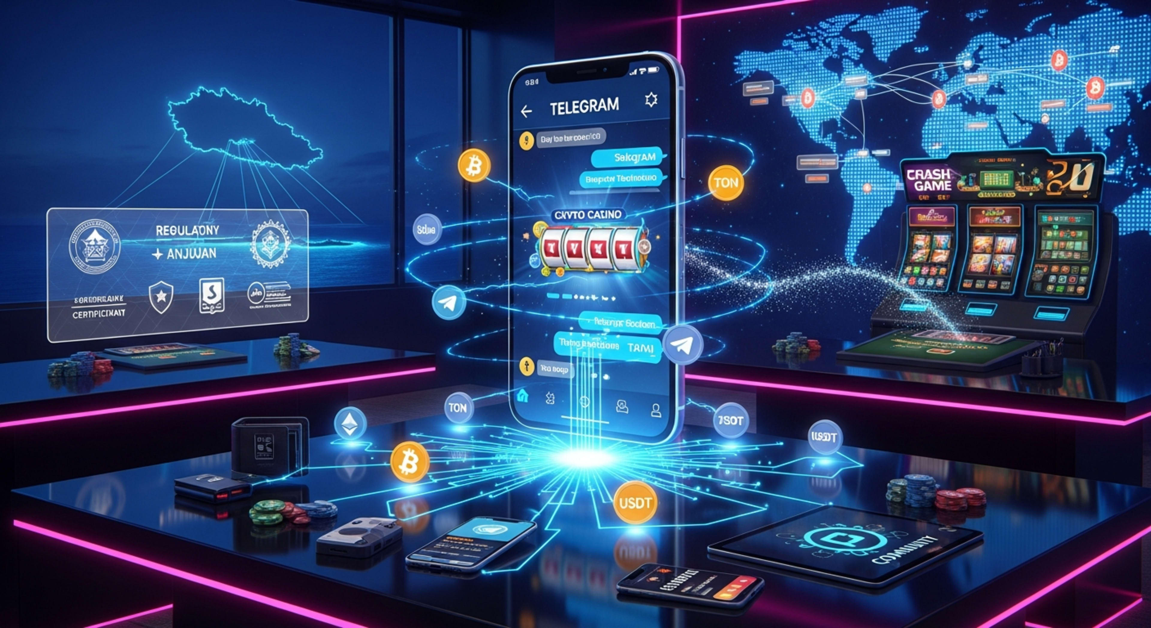 Whale.io Enhances Crypto Casino With Telegram and Multi-Chain Support