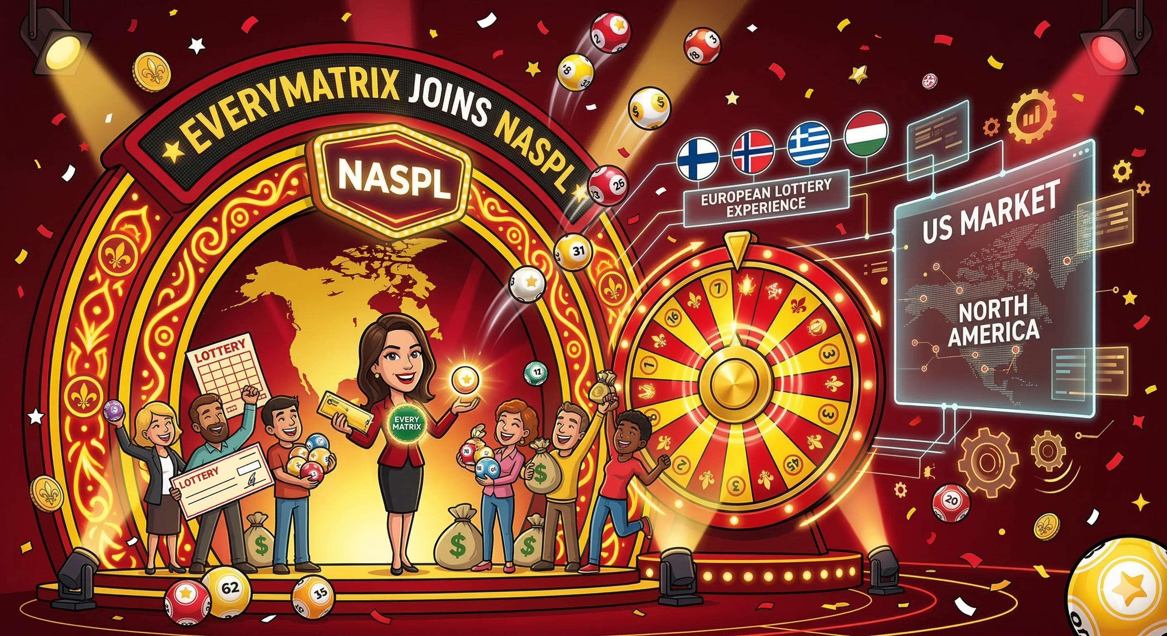 EveryMatrix has officially become a member of the North American Association of State and Provincial Lotteries