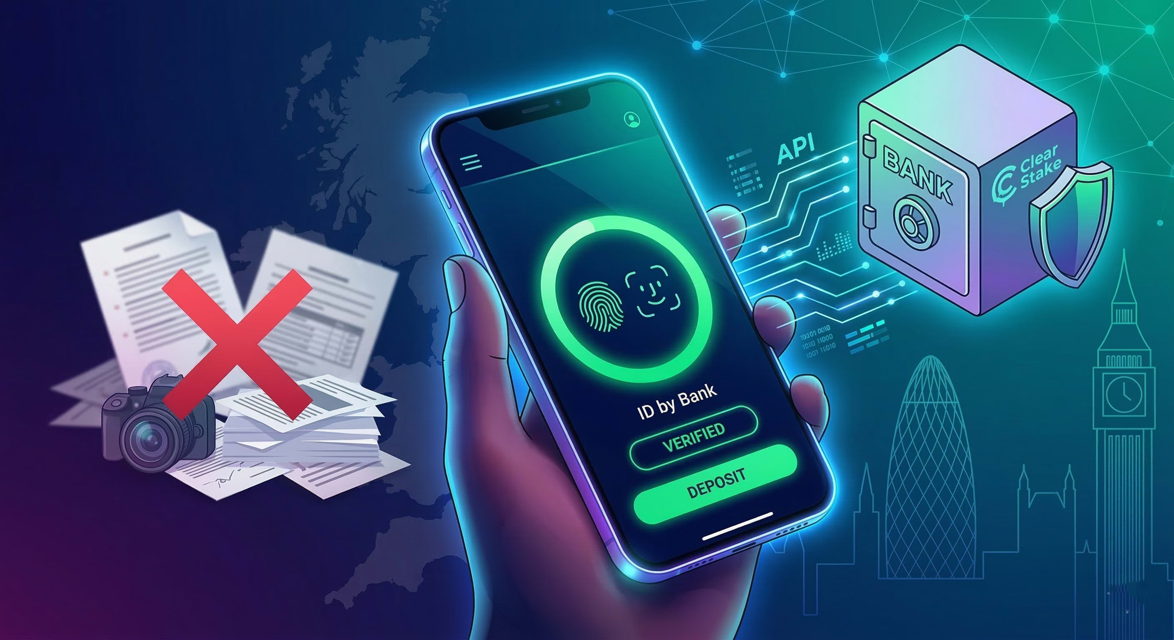 Hollywoodbets has partnered with regulatory technology provider ClearStake to integrate "ID by Bank" verification