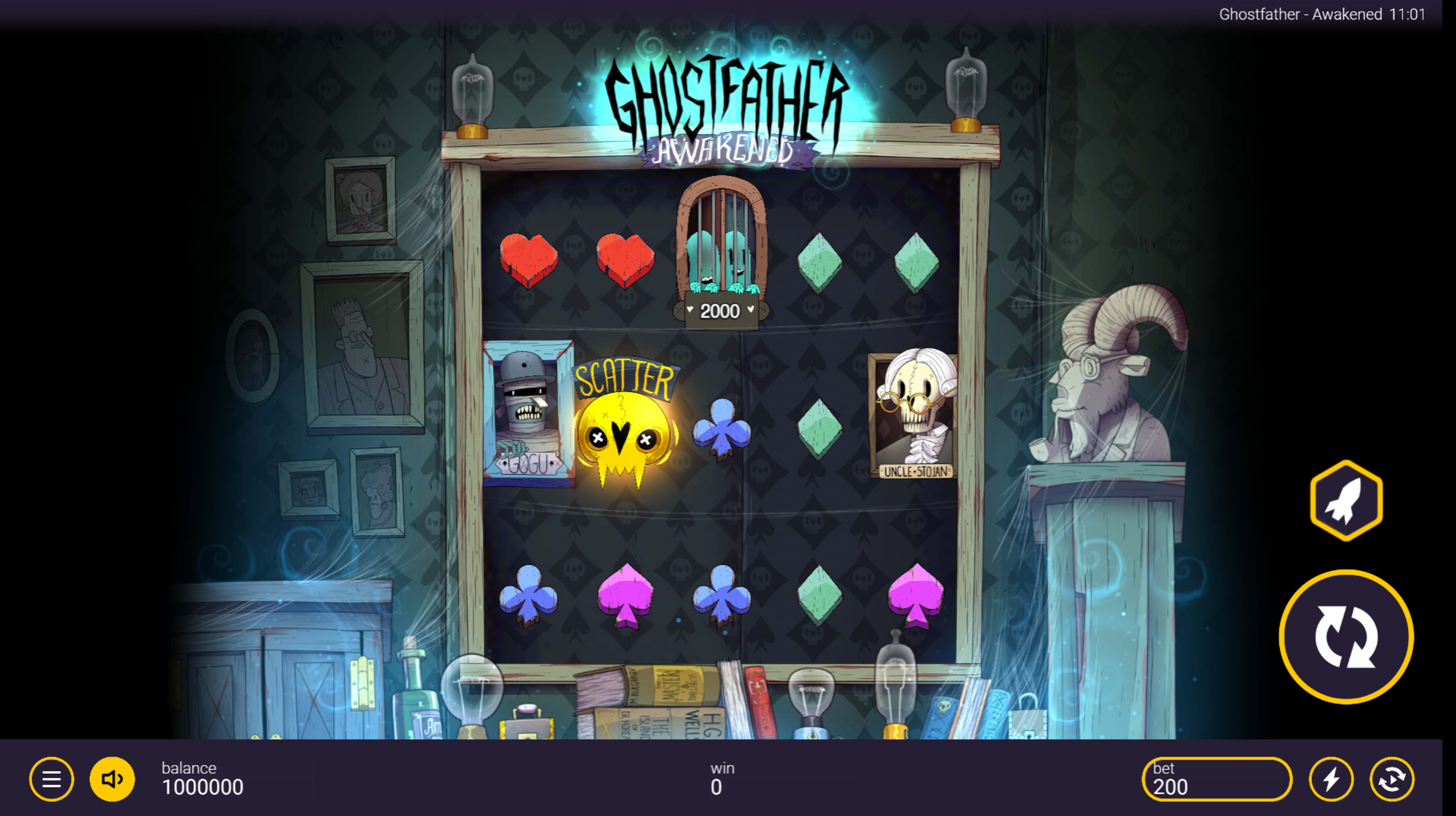 Ghostfather Awakend features a gloomy mansion, quirky ghosts, and aristocratic oddballs