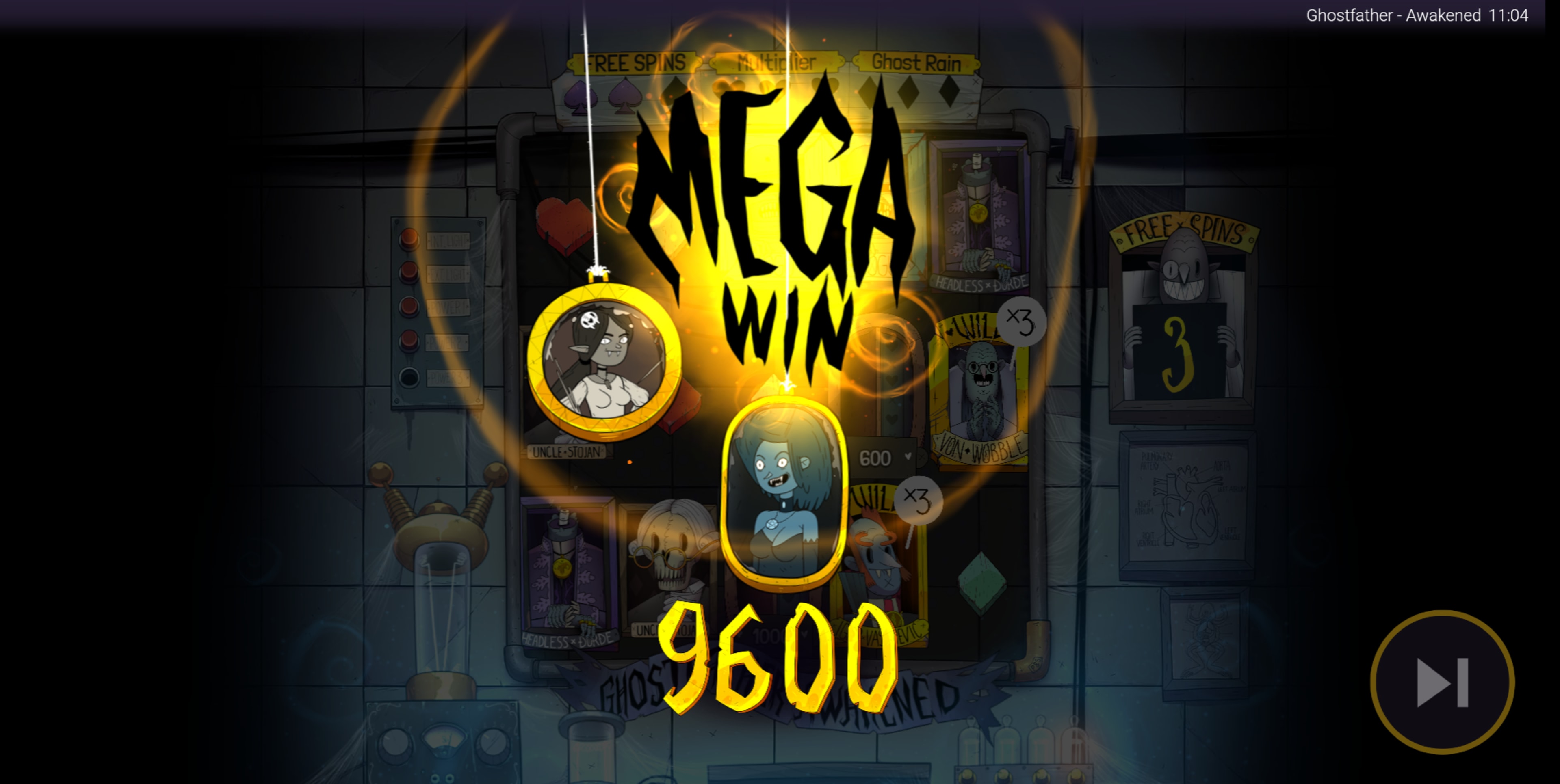 Mega wins at Ghostfather Awakened up to 10000x