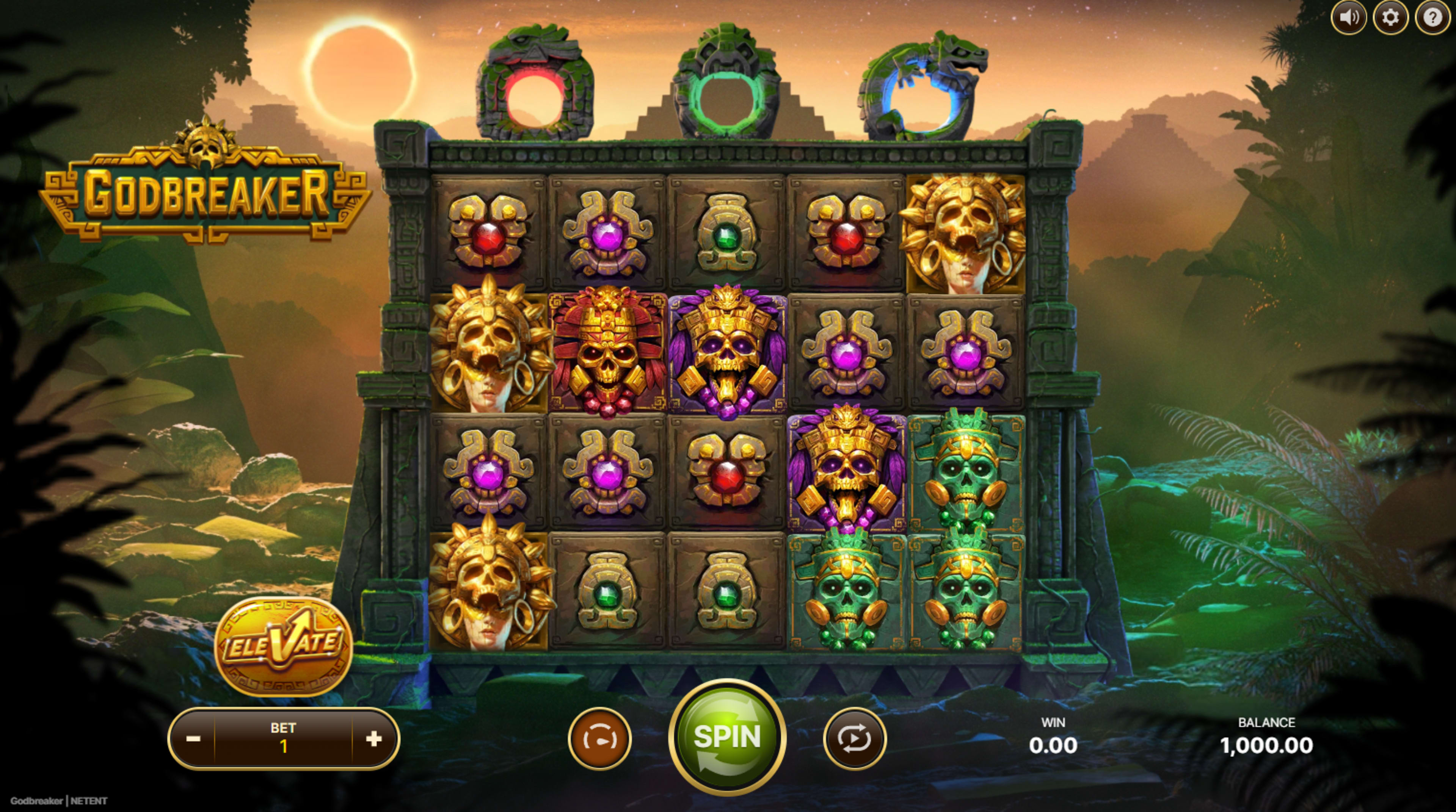 NetEnt sets the revenge story in a jungle temple with eclipsed light, looming ruins, tropical silhouettes