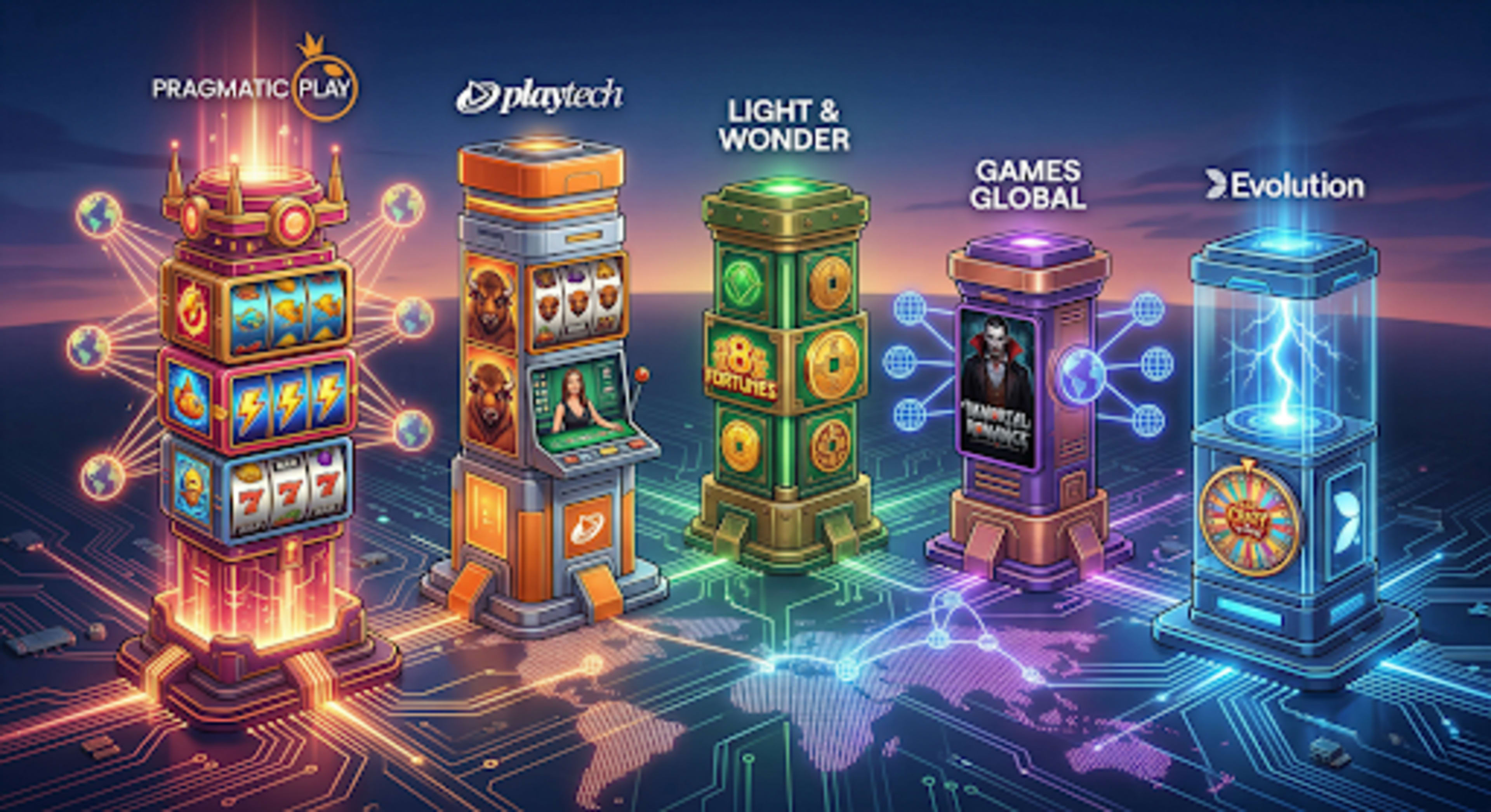 Top 5 Leading Slot proivders in Q1 2026