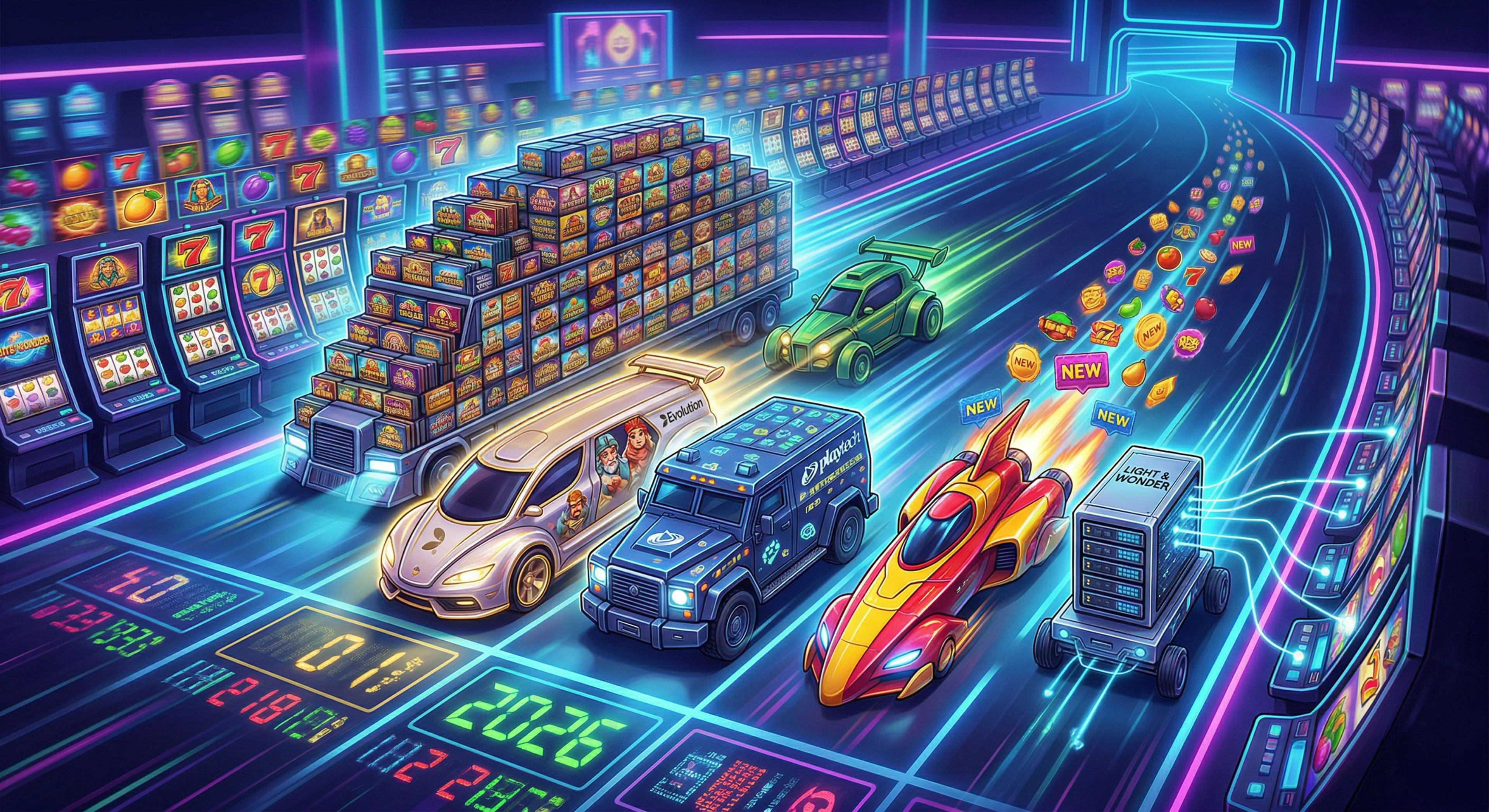 Top slot suppliers shaping 2026, from high-volume release machines to brands turning constant output