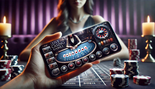 ¿Cómo funcionan los juegos de casino en vivo en dispositivos móviles? image