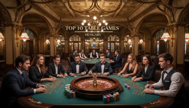 Top 10 Casino Table Games in Hungary image