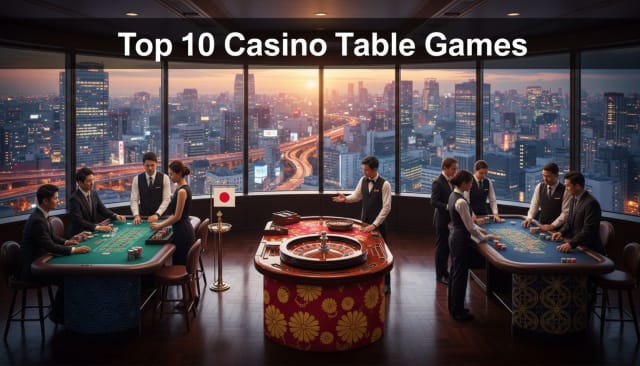 Top 10 Casino Table Games in Japan image