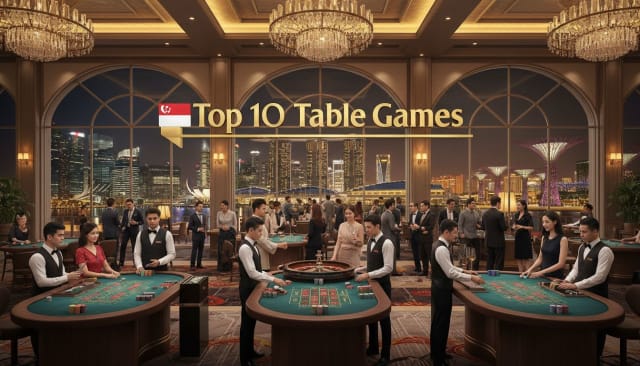 Top 10 Casino Table Games in Singapore image