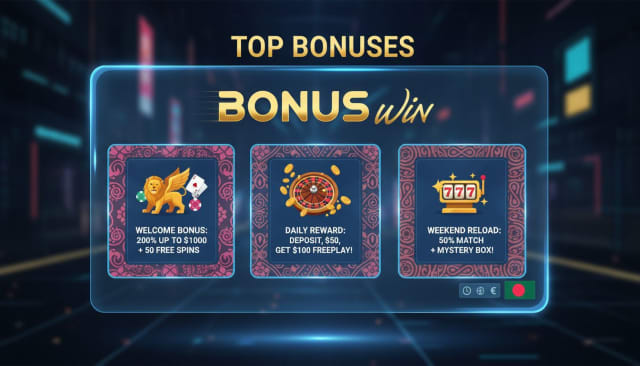 Top Online Casino Bonus Offers in Bangladesh for 2026 image