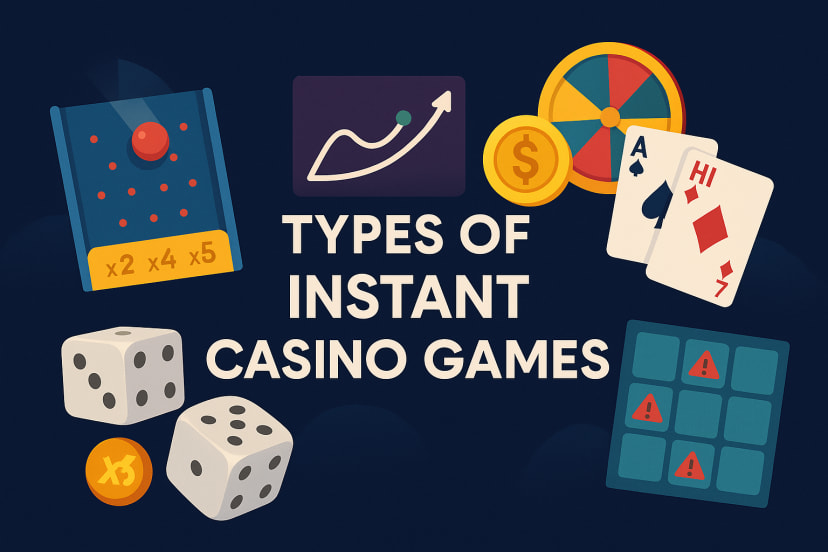Types of Instant Casino Games