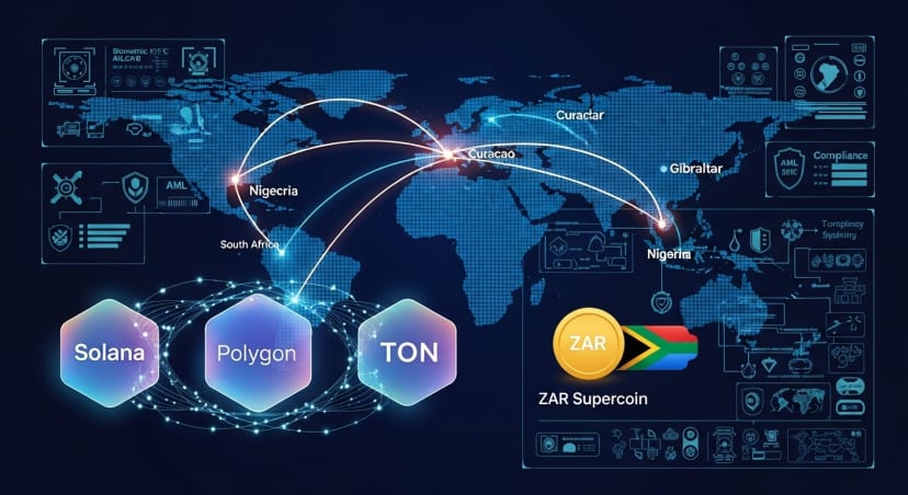 Super Group Launches ZAR Supercoin for African Crypto Casinos