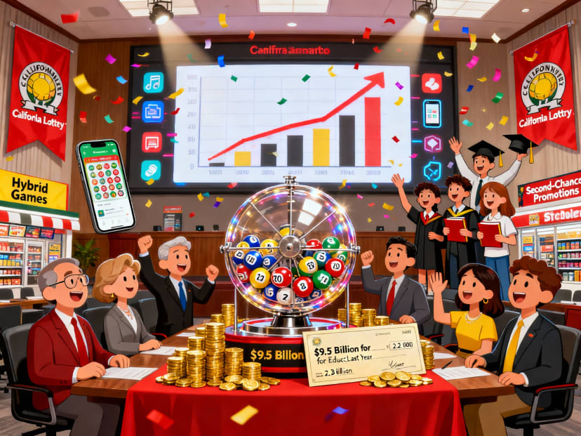 California Lottery Commission ratifies $9.5B sales target