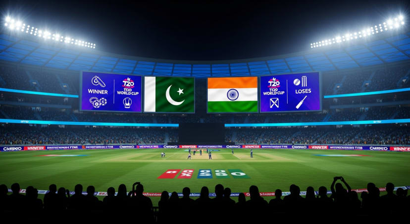 Pakistan vs India in T20 World Cup Match