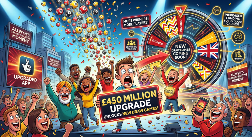 UK National Lottery, has signalled the imminent launch of new draw games