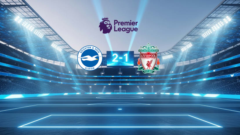 Brighton Edge Liverpool in Crucial Matchweek 31 Clash