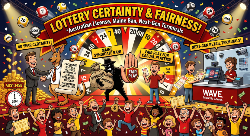 Australian operator The Lottery Corporation secures a landmark 40-year licence extension