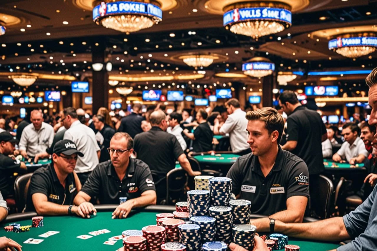 The Start of Event #5: $1,000 Mystery Millions No-Limit Hold'em Ignites Excitement at the WSOP