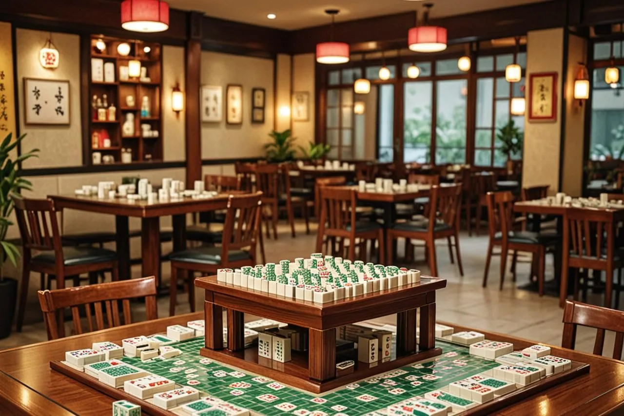 A Dive into the World's Most Mahjong-Themed Café: A Melange of Tradition and Quirkiness