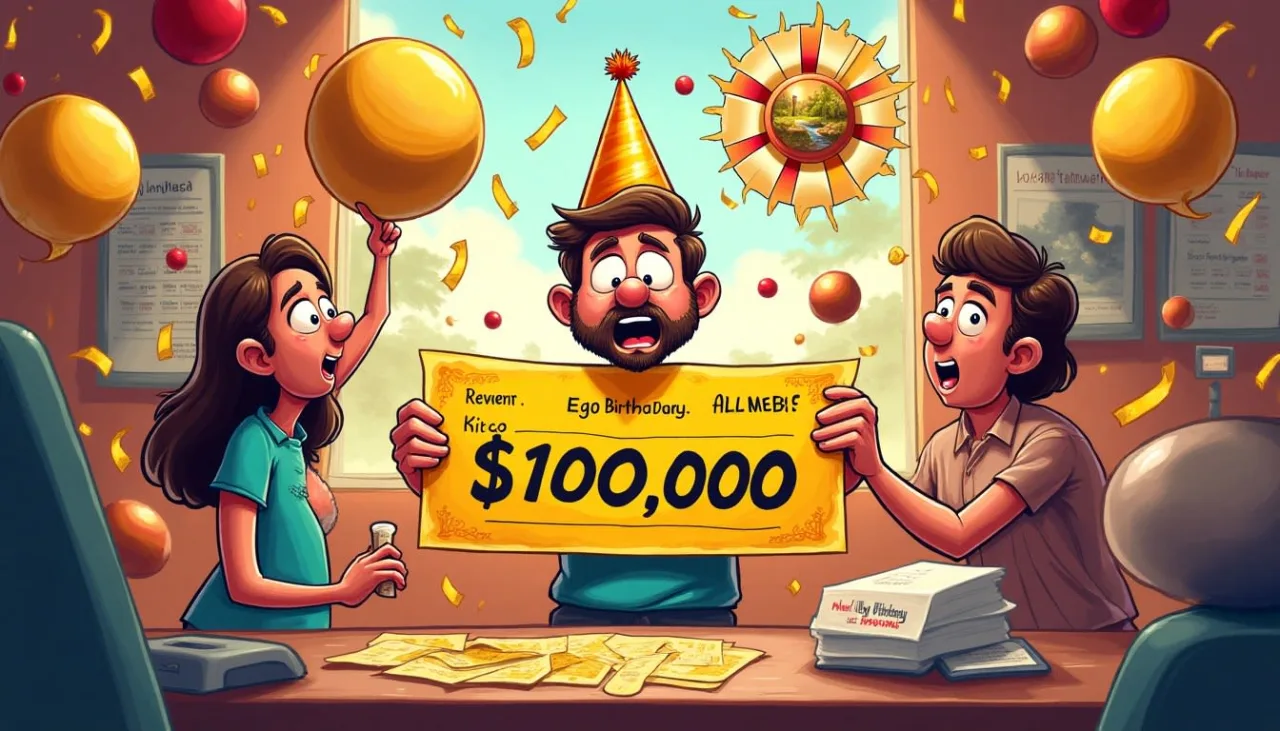 Iowa Man's $100K Birthday Surprise from Scratch-Off