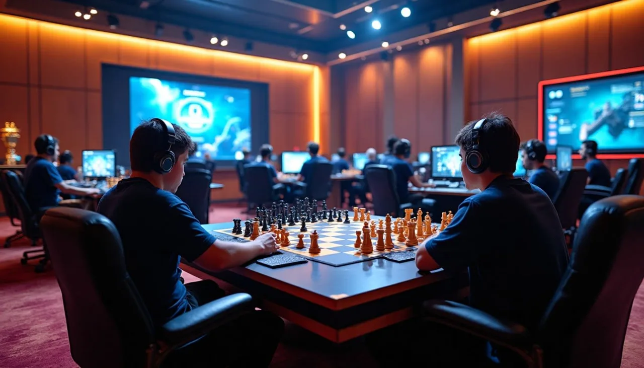 Chess Titans Clash in High-Stakes Rapid Tournament