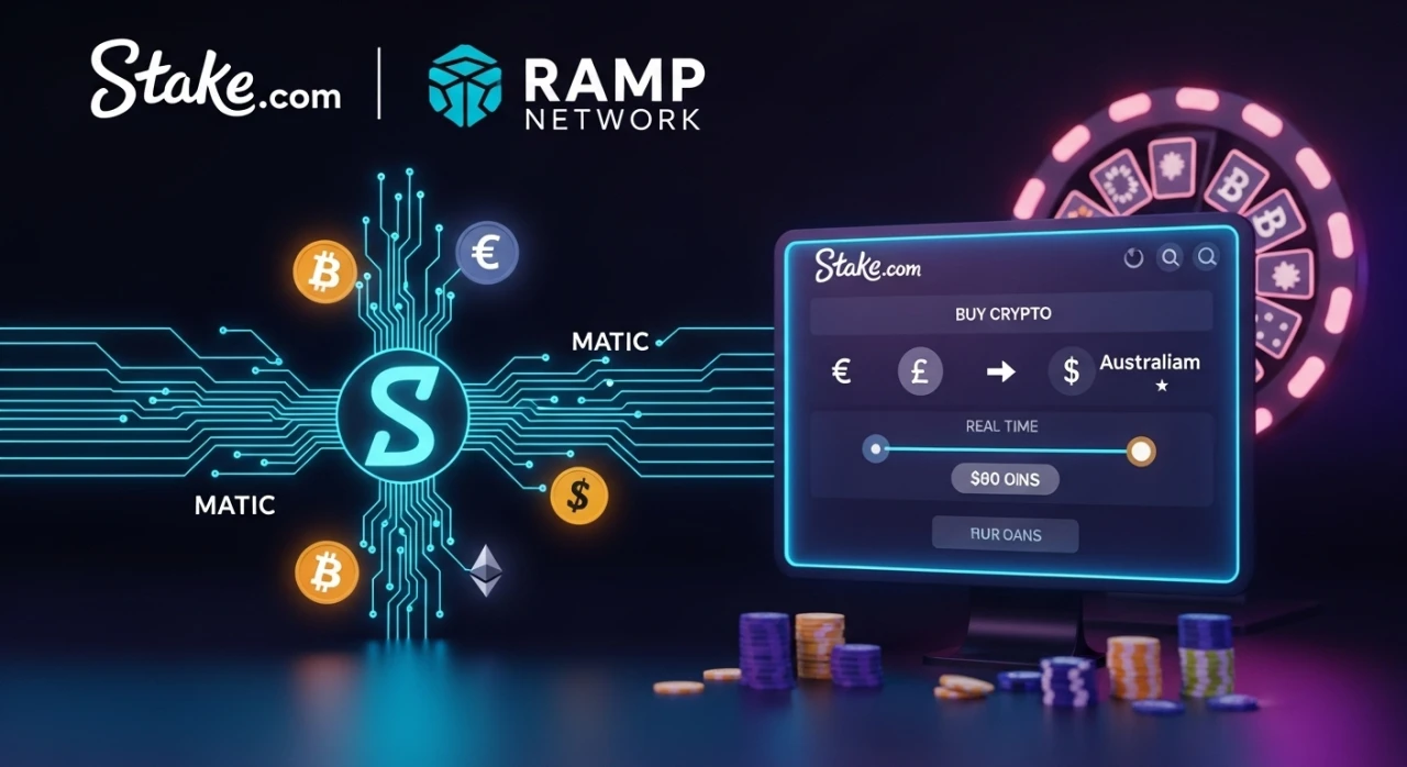Stake.com Integrates Ramp Network for Fiat On-Ramps