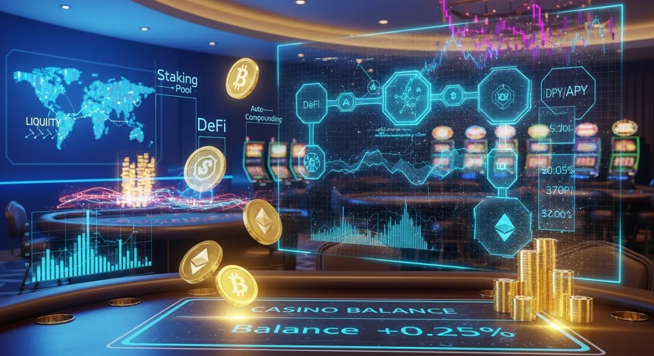 Yield Casinos Surge in 2025 as Auto-Compounding Crypto Gambling Gains Traction