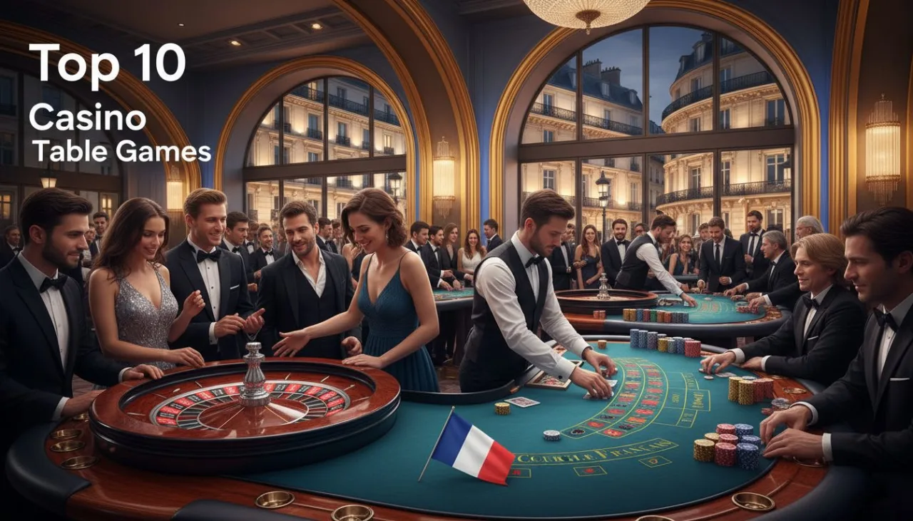 Top 10 Casino Table Games in France