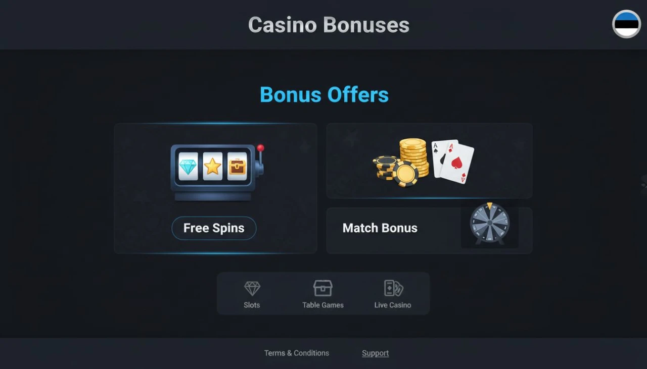 Top Online Casino Bonus Offers in Estonia for 2026